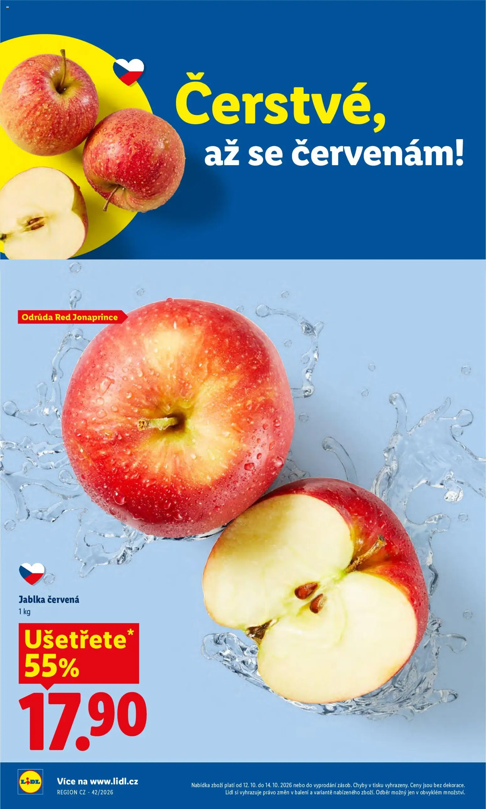 Lidl leták Leták in Česko