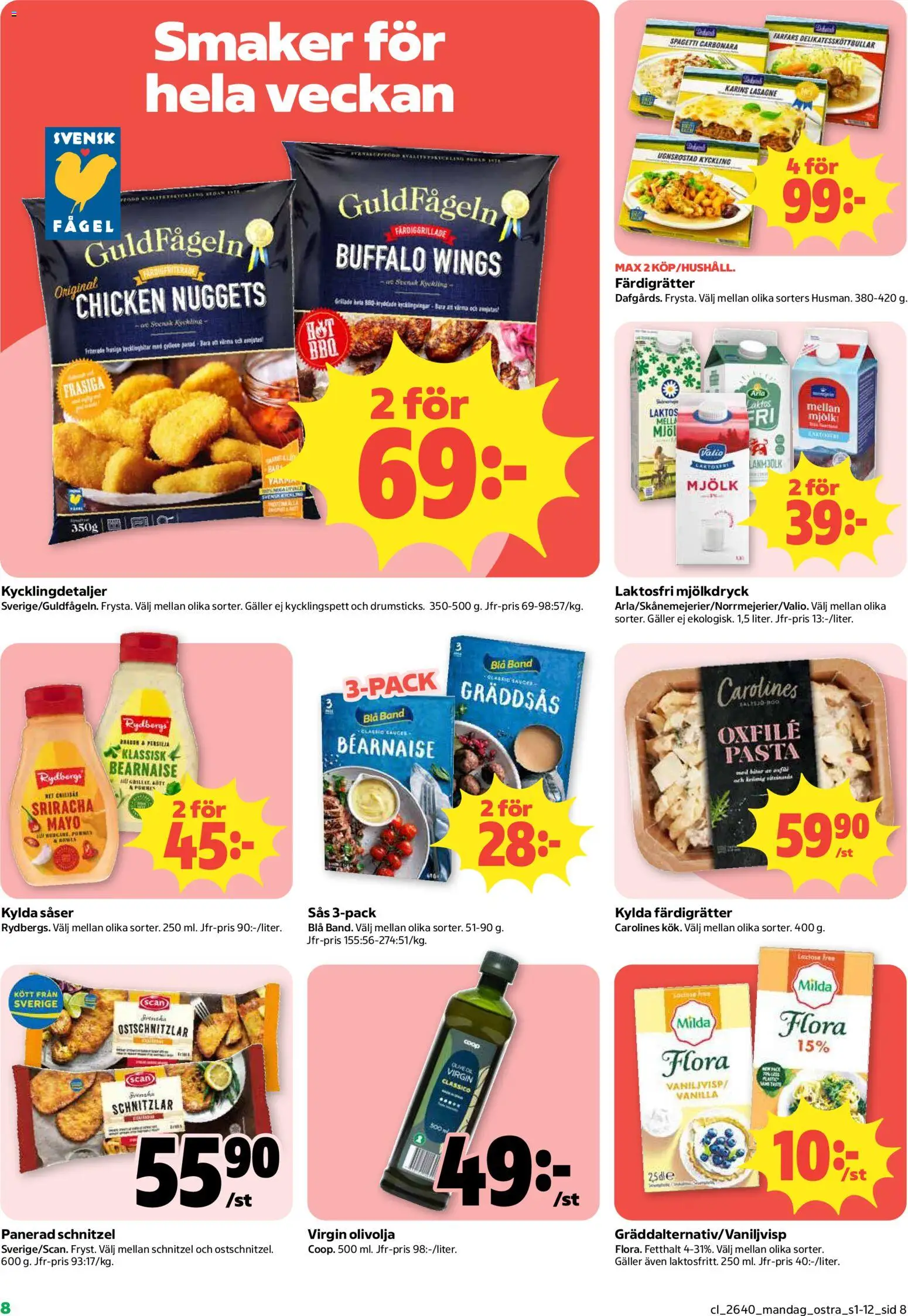 Coop Daglivs erbjudanden Reklamblad in Sverige