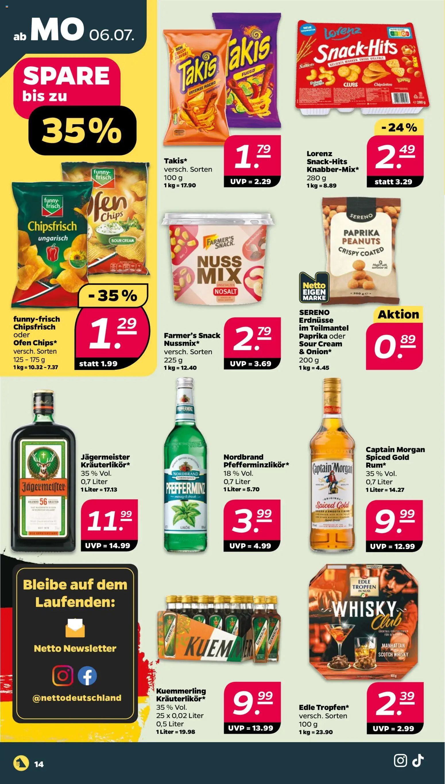 Netto Prospekt | 06.07.2026 | Wie erhält man einen begrenzten Rabatt? | Deutschland