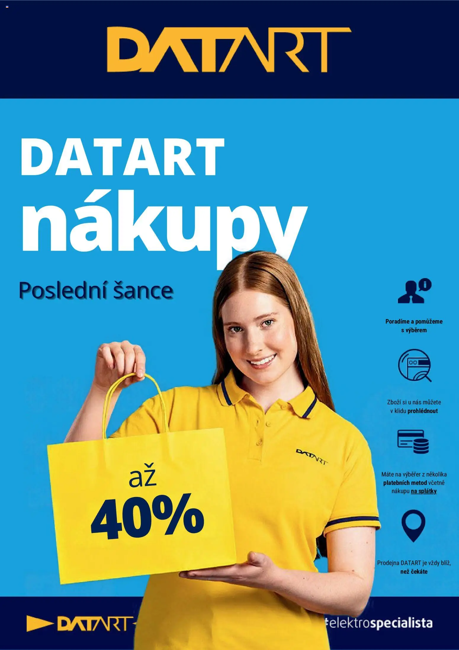 Datart leták Leták in Česko