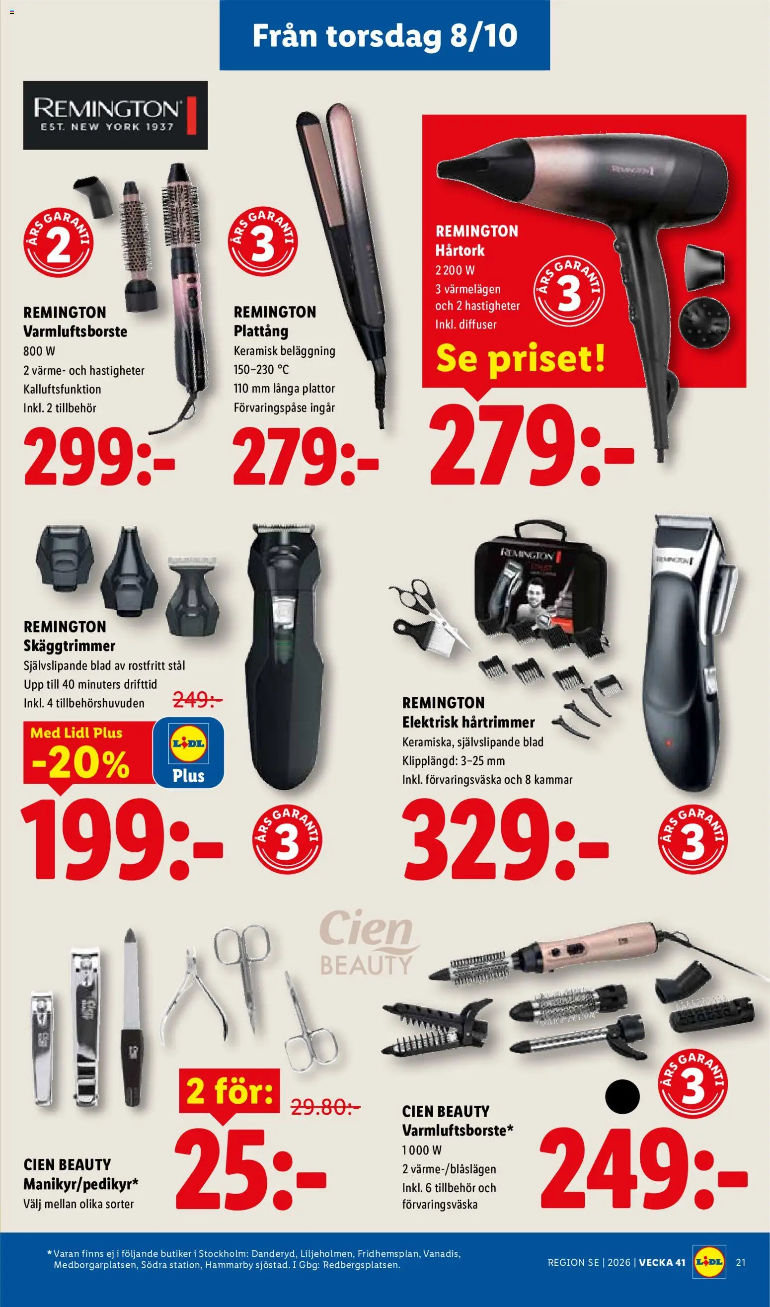 Lidl erbjudanden Reklamblad in Sverige