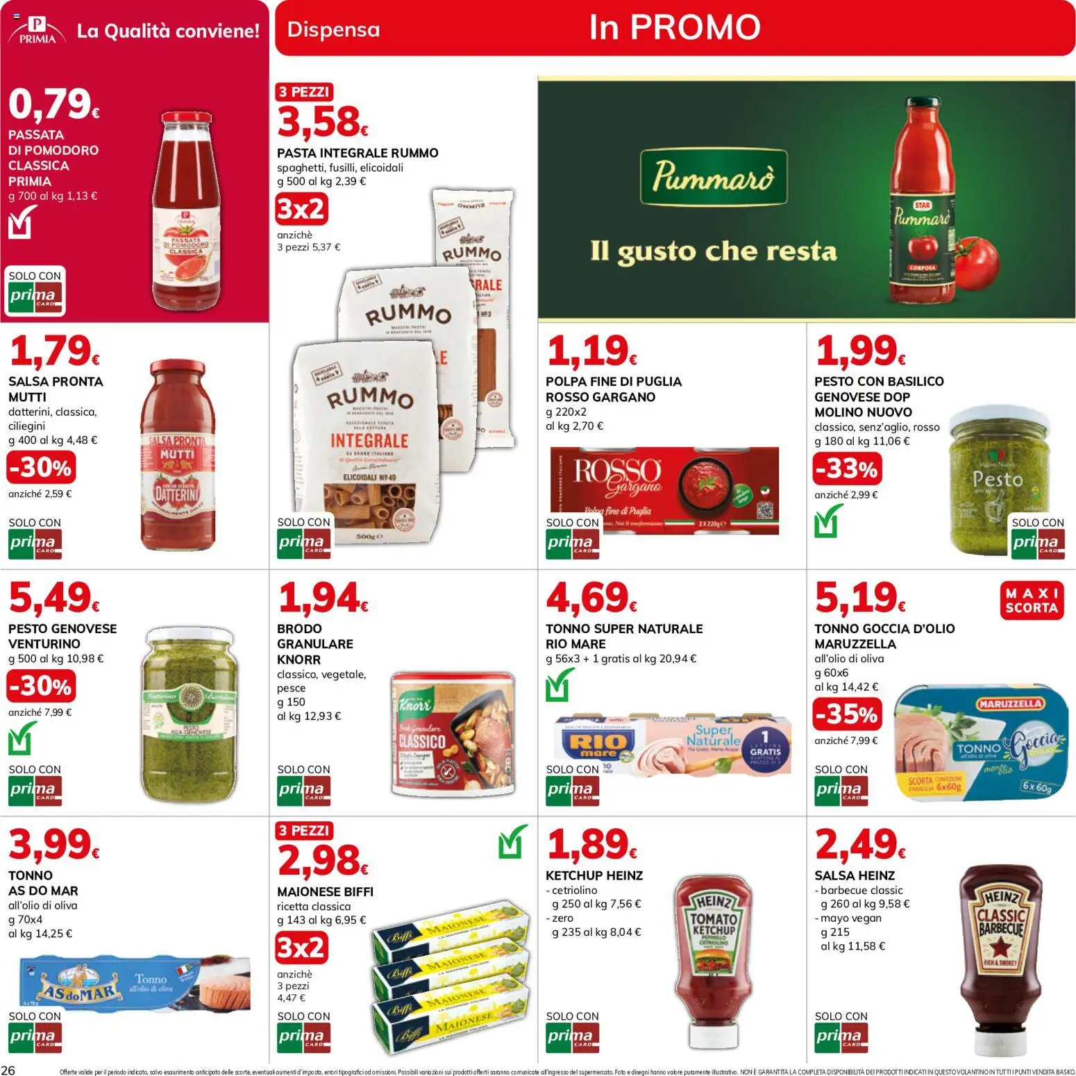 Basko volantino Volantino in Italy