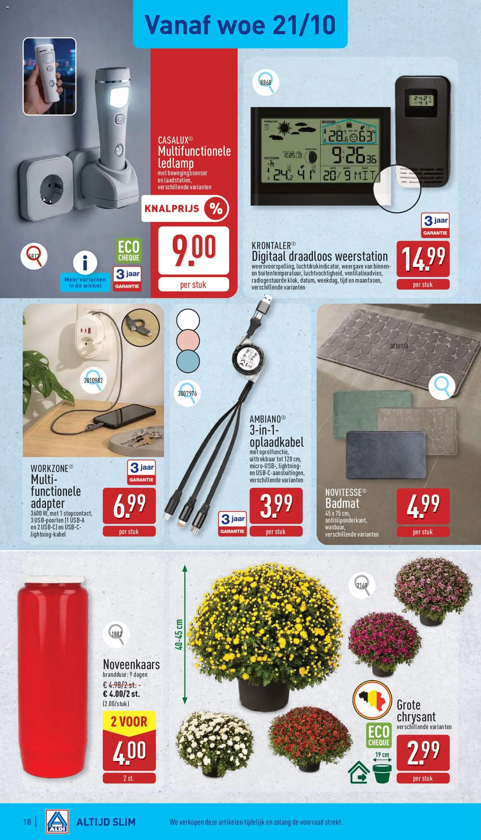 Aldi folder week 42 Folder in België