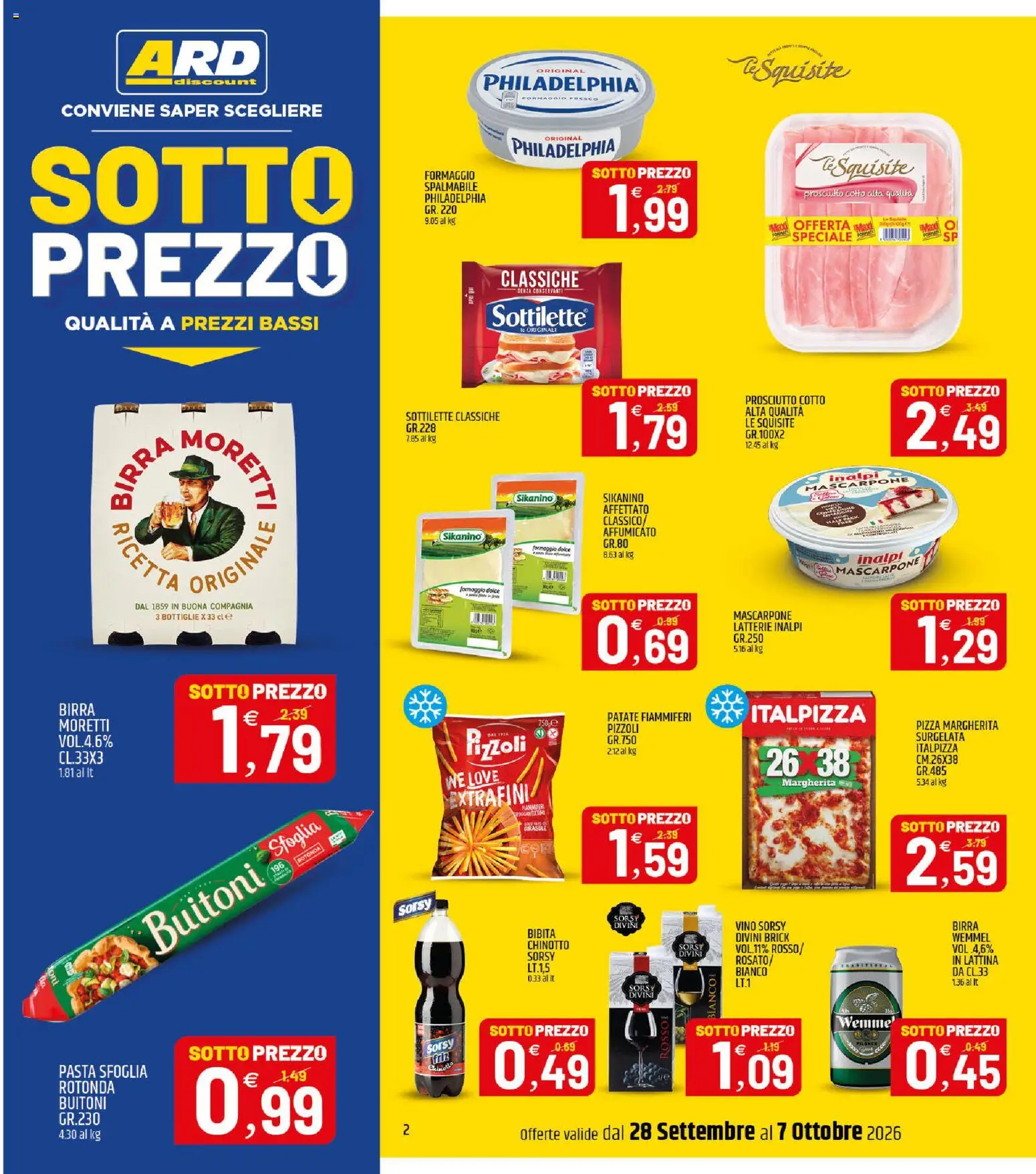 ARD Discount volantino Volantino in Italy