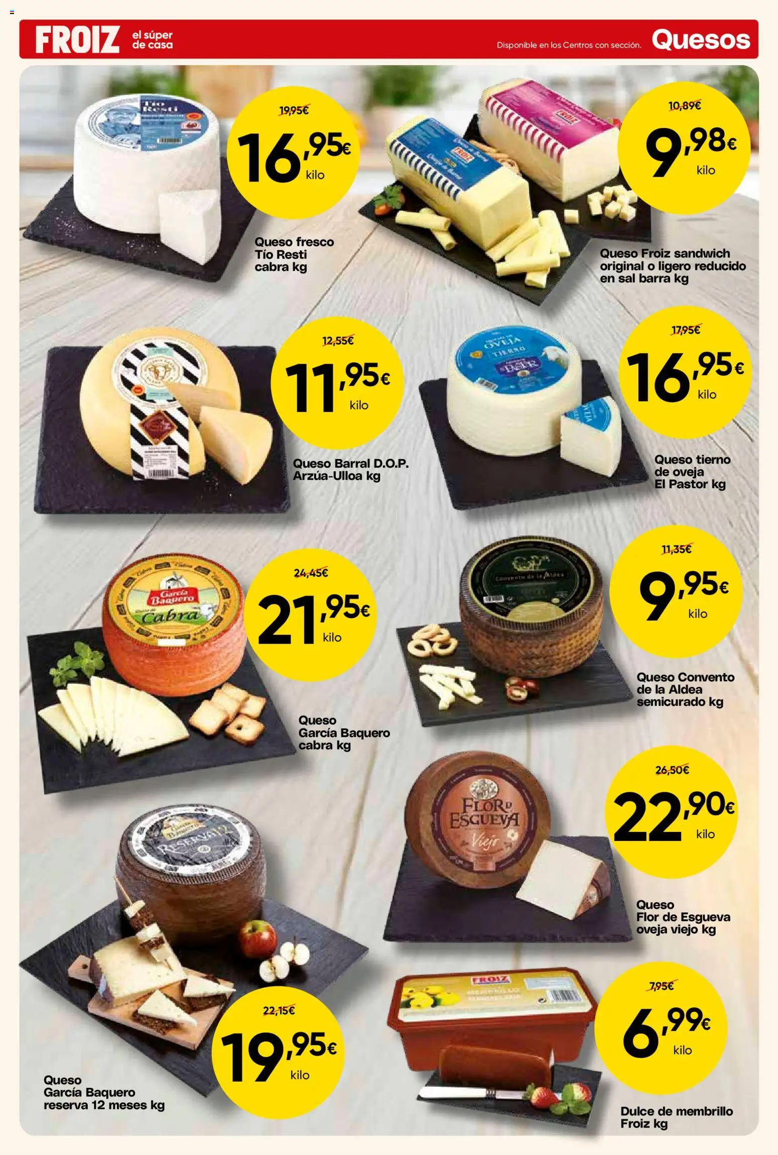 Froiz folleto Folleto in España