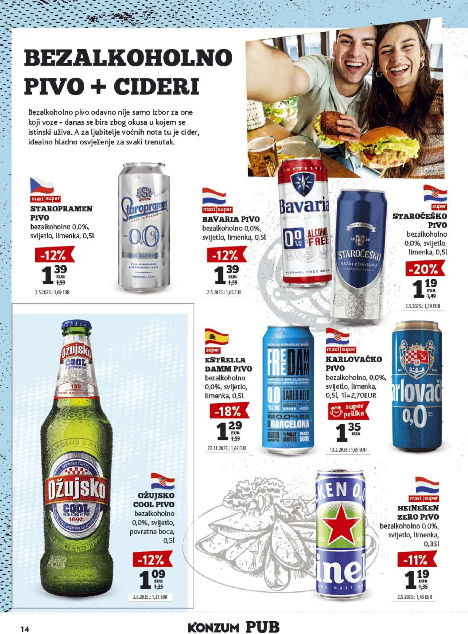 Konzum HR Tematski katalog Pub Akciós újság in Magyarország