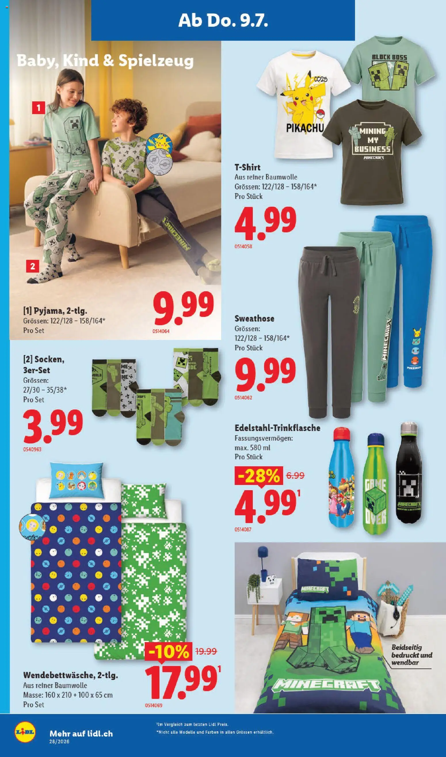 🛍️ Lidl aktionen ab 09.07.2026 » Entdecken Sie exklusive Rabatte und sparen Sie noch heute! 💰 | Schweiz