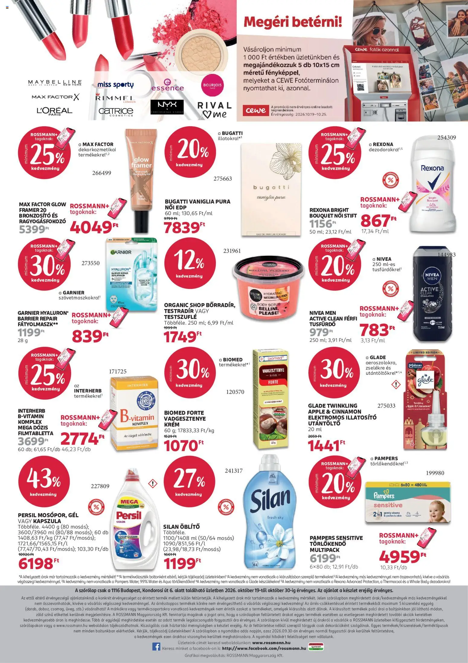Rossmann akciós újság Budapest Akciós újság in Magyarország
