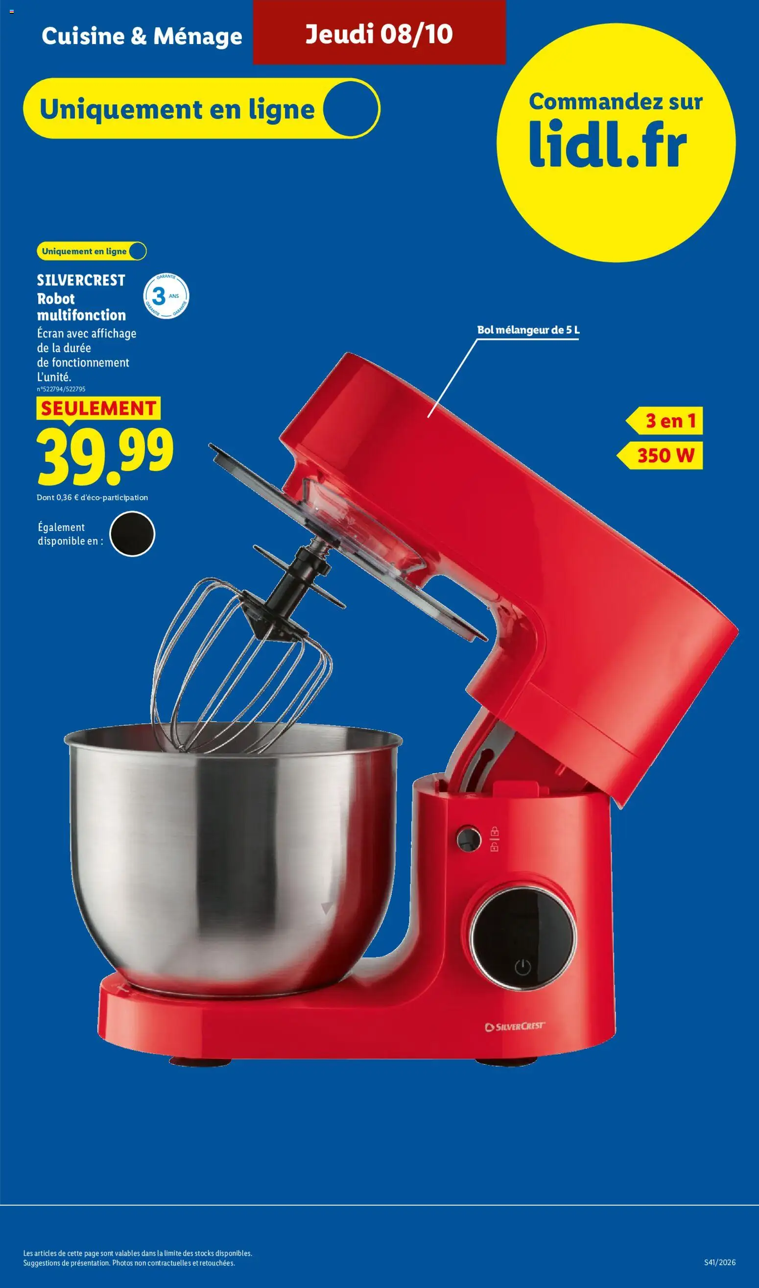 LIDL catalogue Catalogue in France
