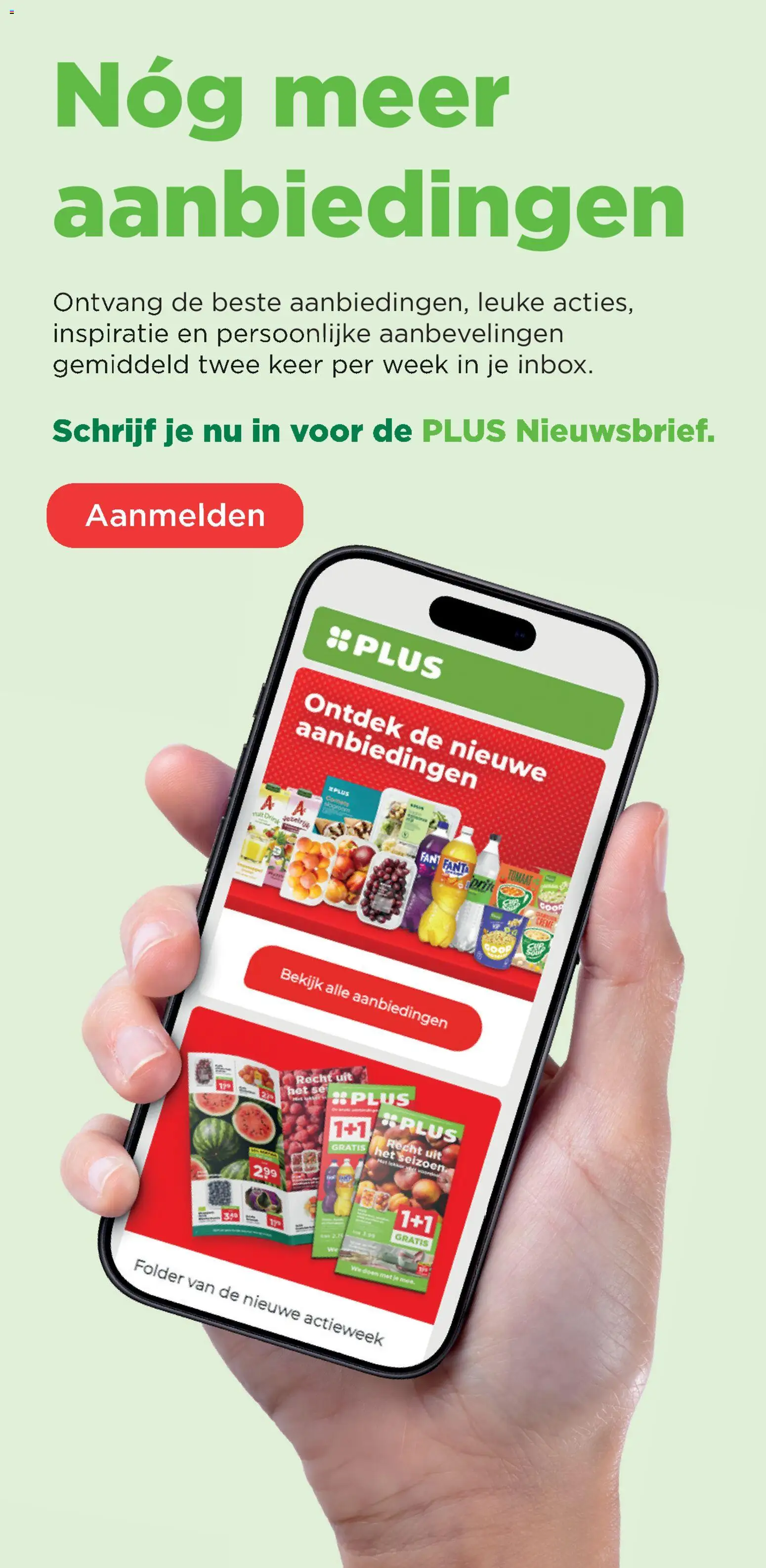 Plus folder Folder in Nederland