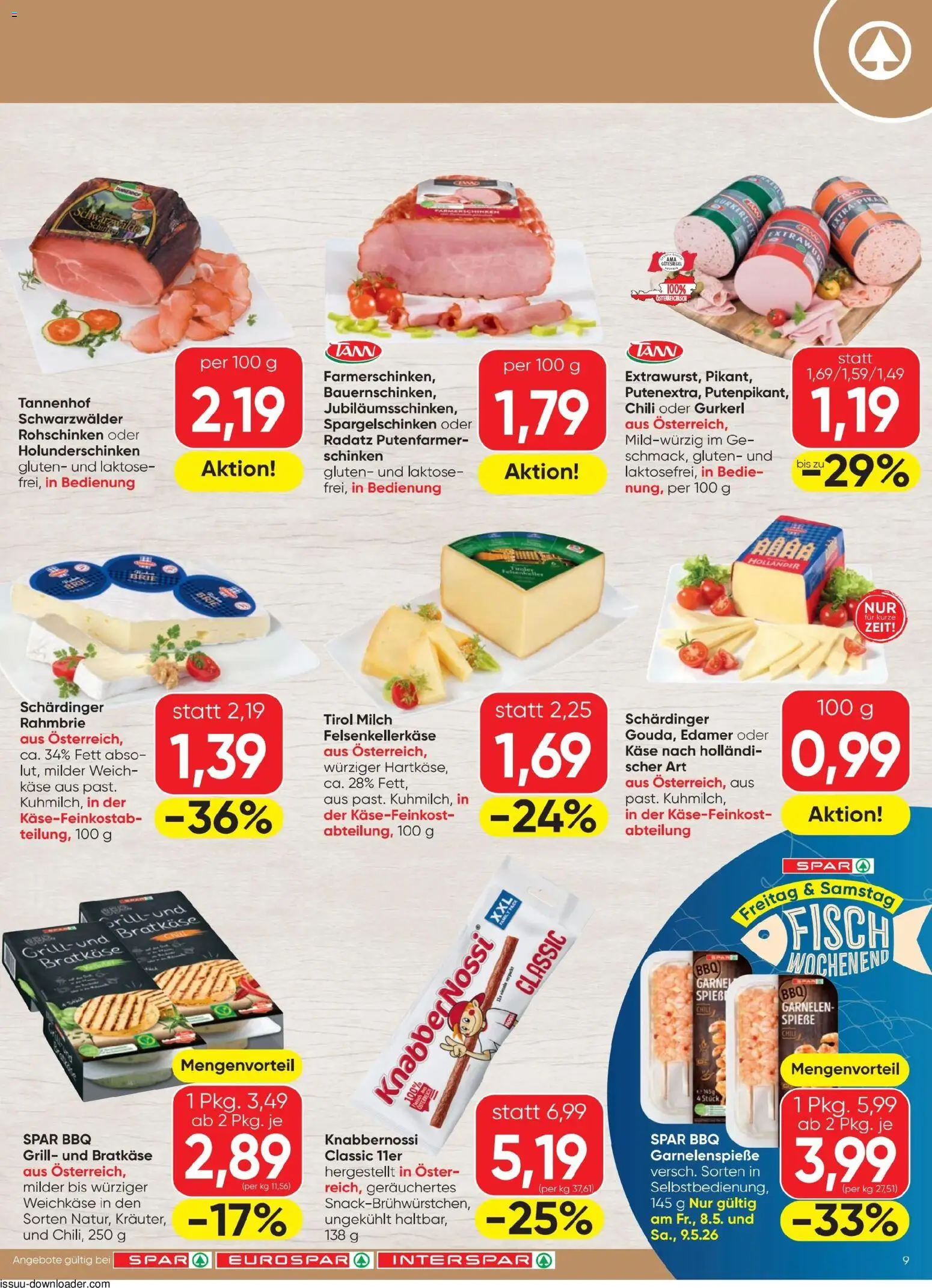 Jetzt sparen im Spar - Flugblatt 07.05.2026! Entdecken Sie die unschlagbaren Angebote | Österreich