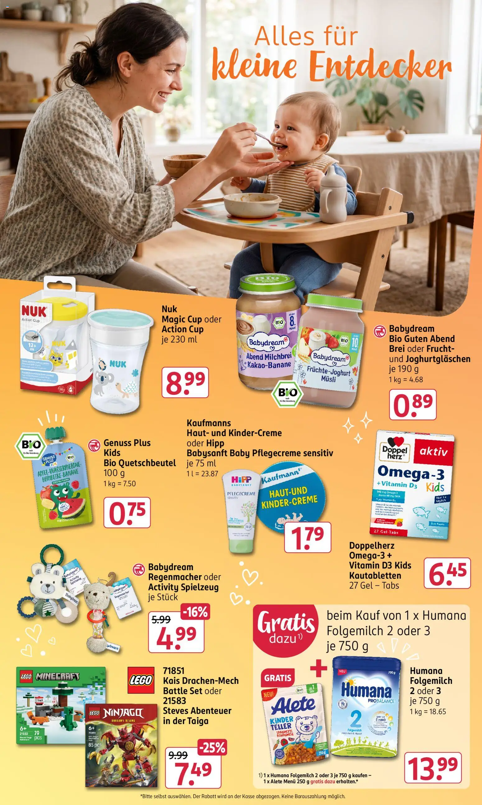 Rossmann Prospekt | 13.07.2026 | Wie erhält man einen begrenzten Rabatt? | Deutschland