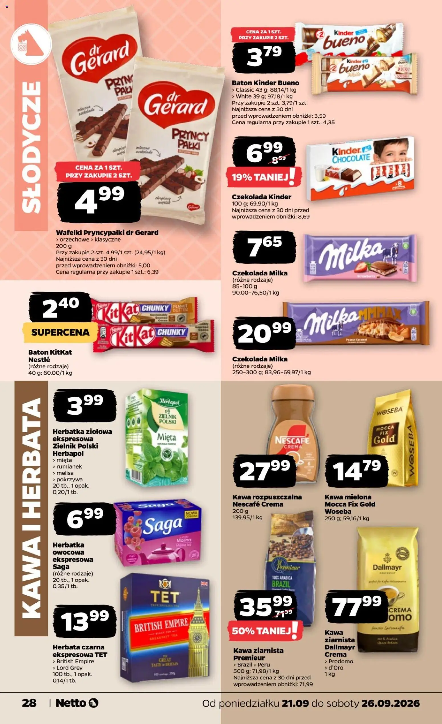 Netto gazetka od poniedziałku Gazetka in Polska