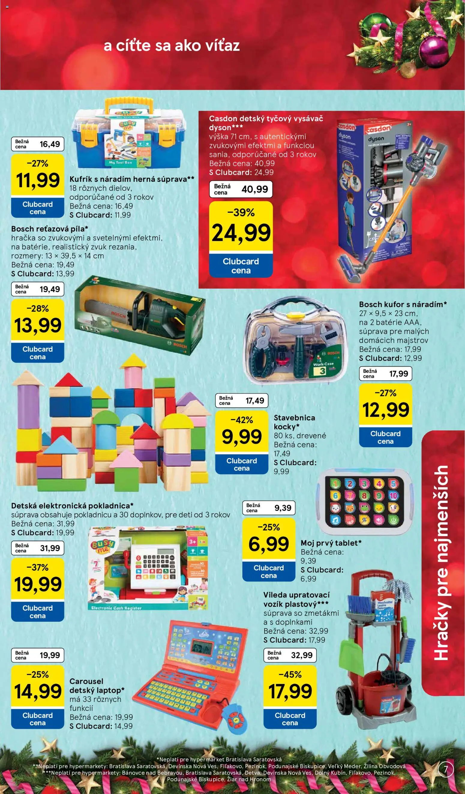 Tesco katalóg hračiek Leták in Slovensko