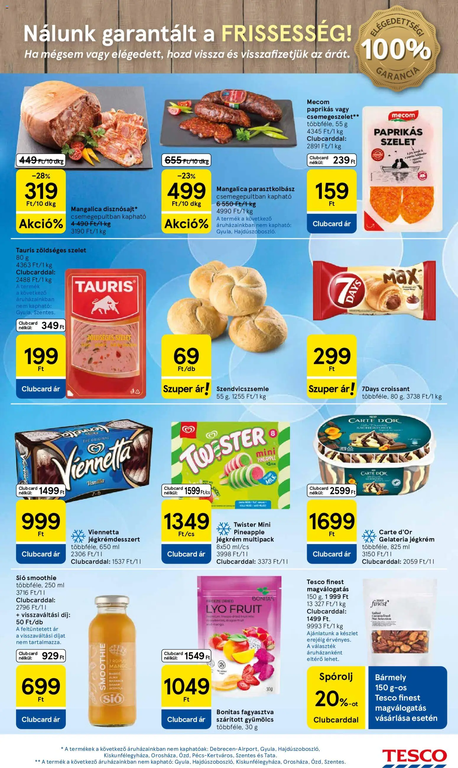 Tesco aktuális akciós újság Akciós újság in Magyarország