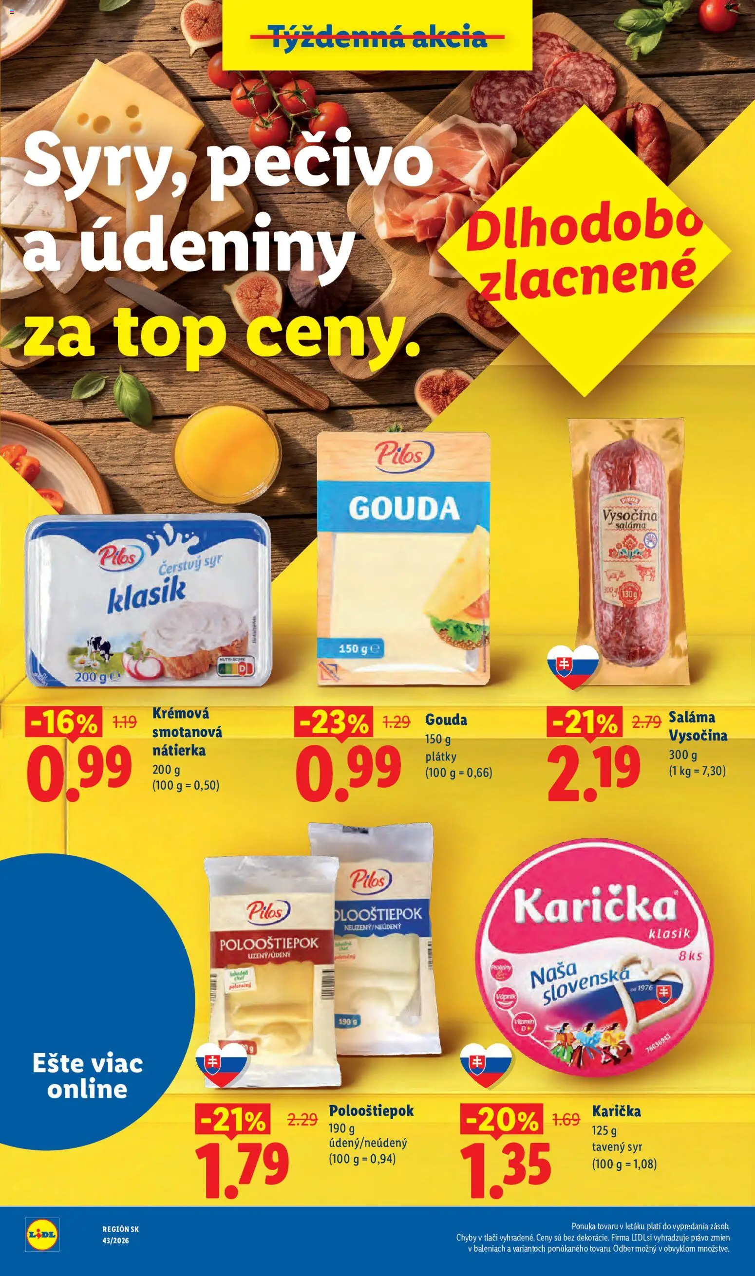 Lidl leták Leták in Slovensko