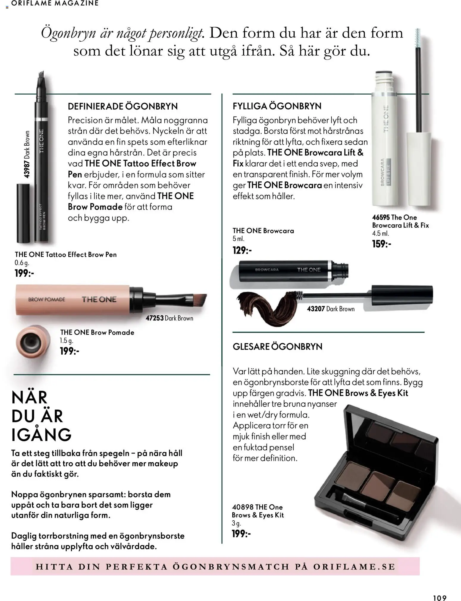 Oriflame erbjudanden 14/26 Reklamblad in Sverige