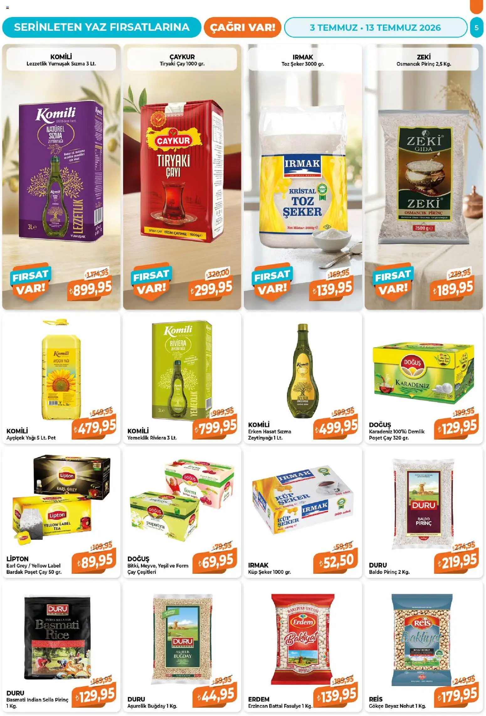 🛍️ Çağrı Market Katalog, 03 Temmuz 2026 itibariyle » Özel fırsatları keşfedin ve bugün tasarruf edin! 💰 | Türkiye