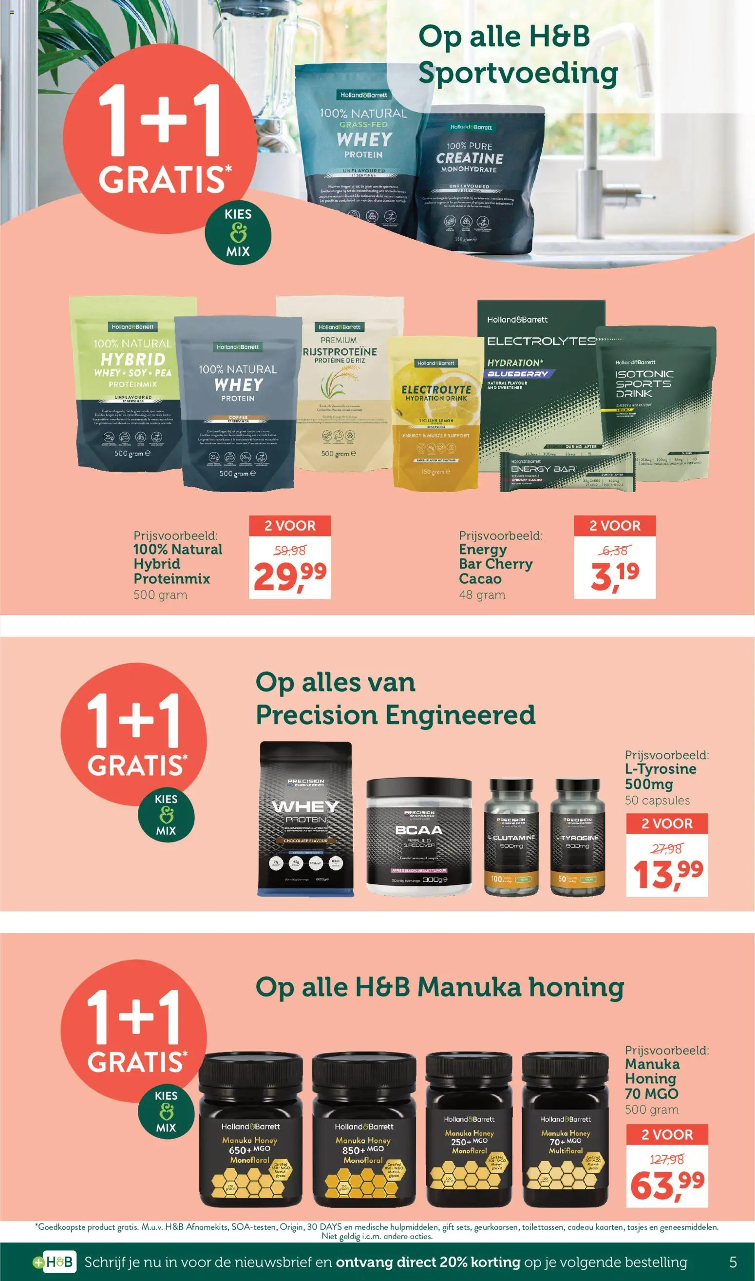 Nieuwe » Holland & Barrett folder van 15/06/2026 🤩  « is er! Ontdek geweldige aanbiedingen en bespaar. | België