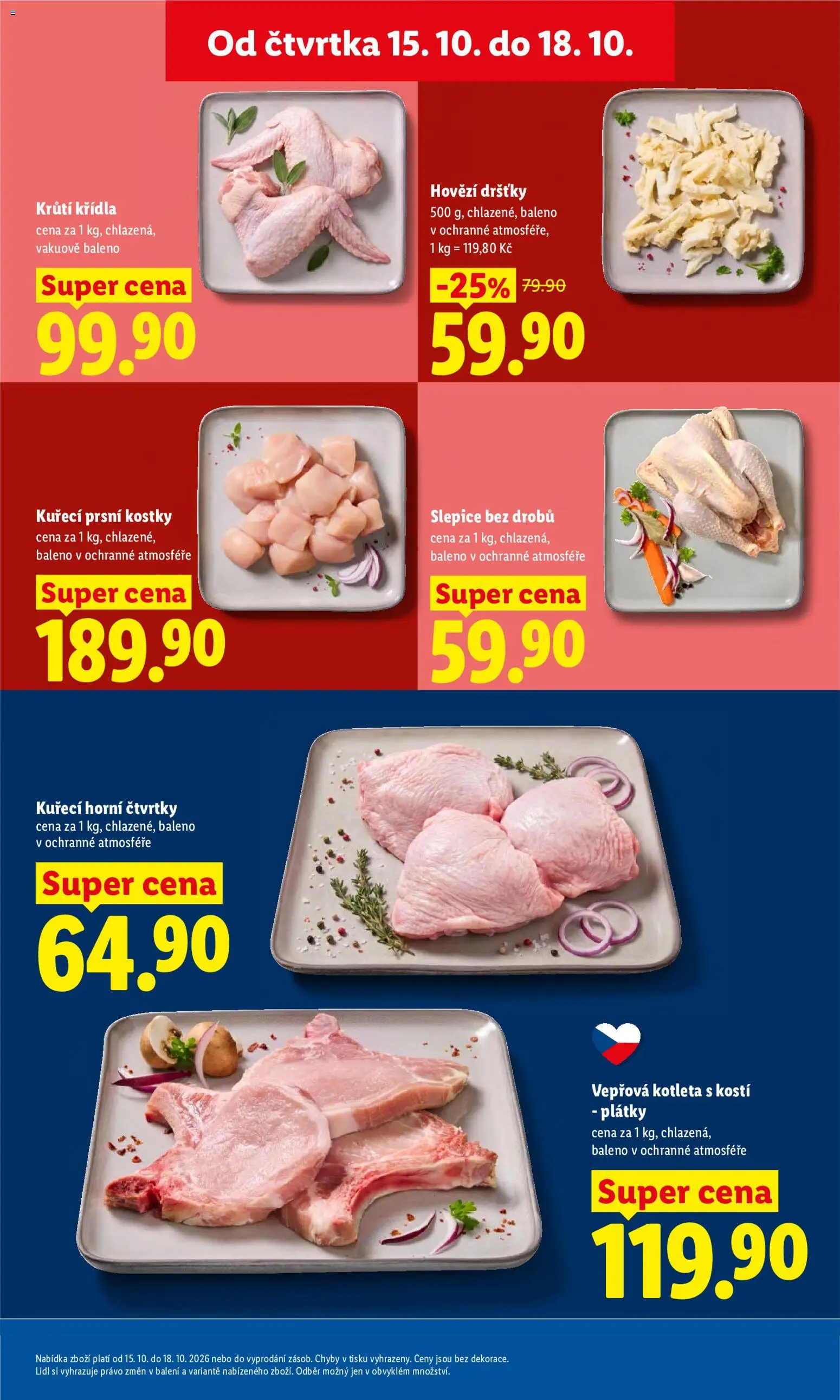Lidl leták Leták in Česko