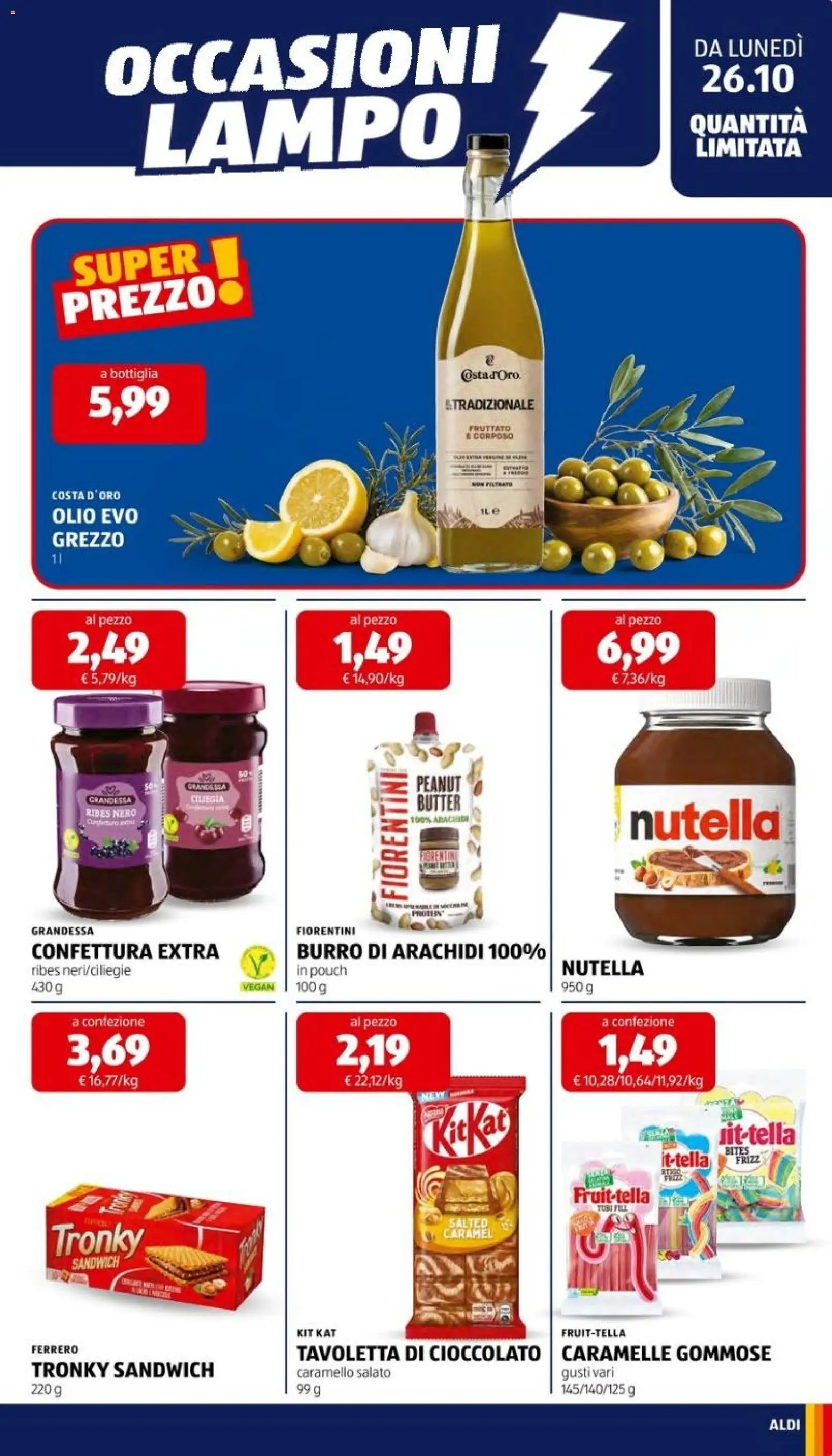 Aldi volantino Volantino in Italy