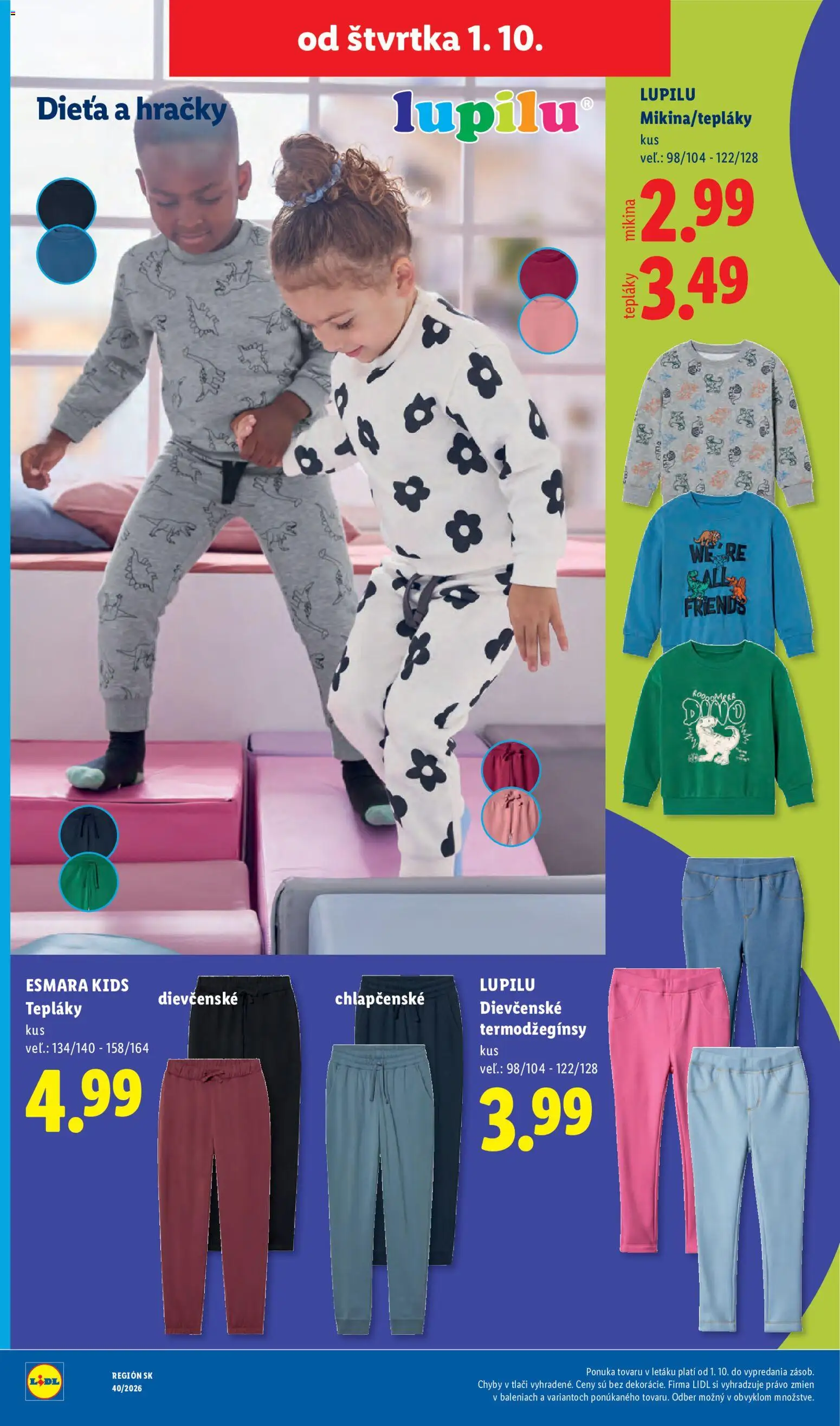 Lidl leták Leták in Slovensko