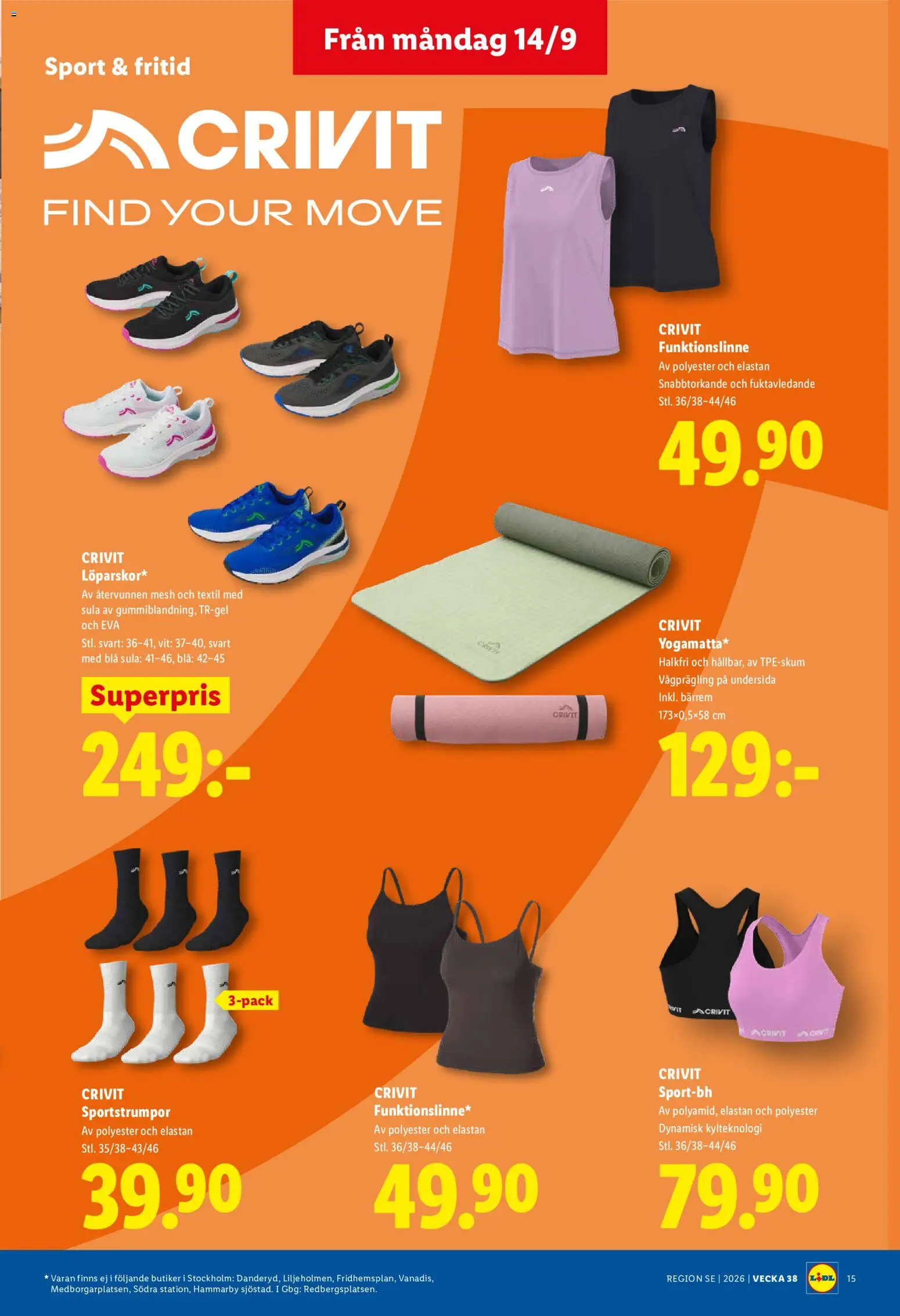 Lidl erbjudanden Reklamblad in Sverige