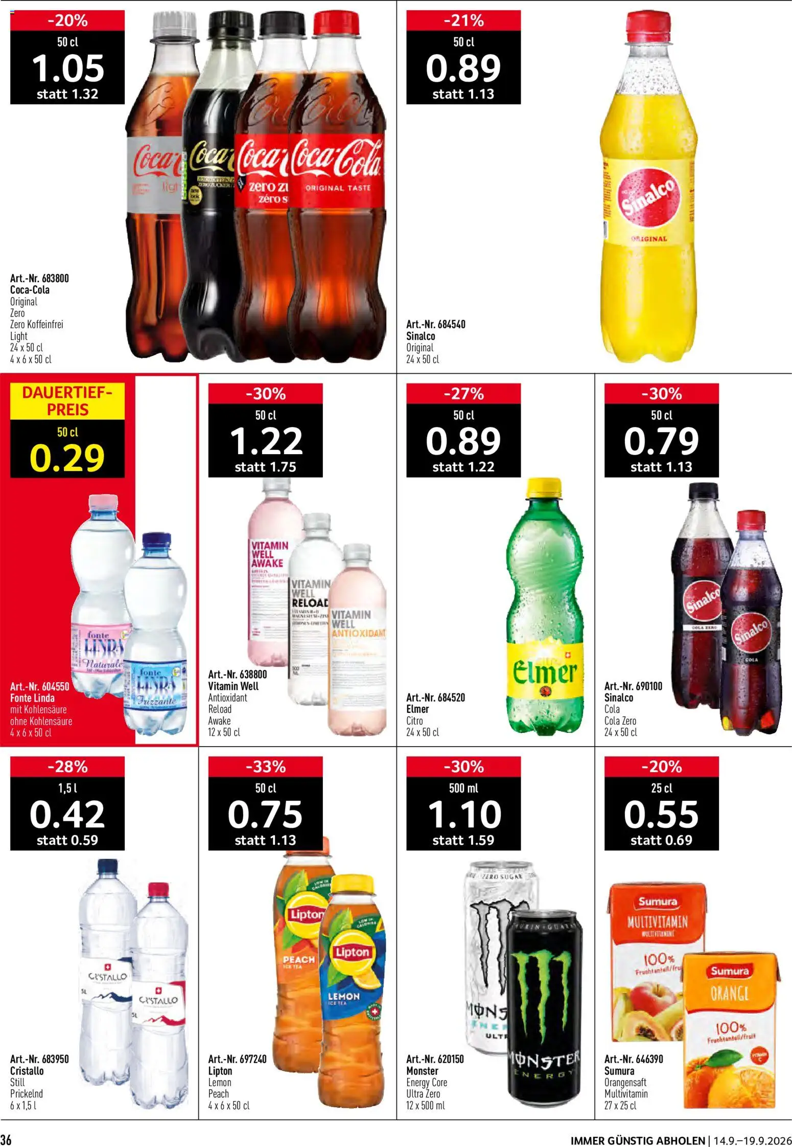Prodega aktionen Prospekt in Schweiz