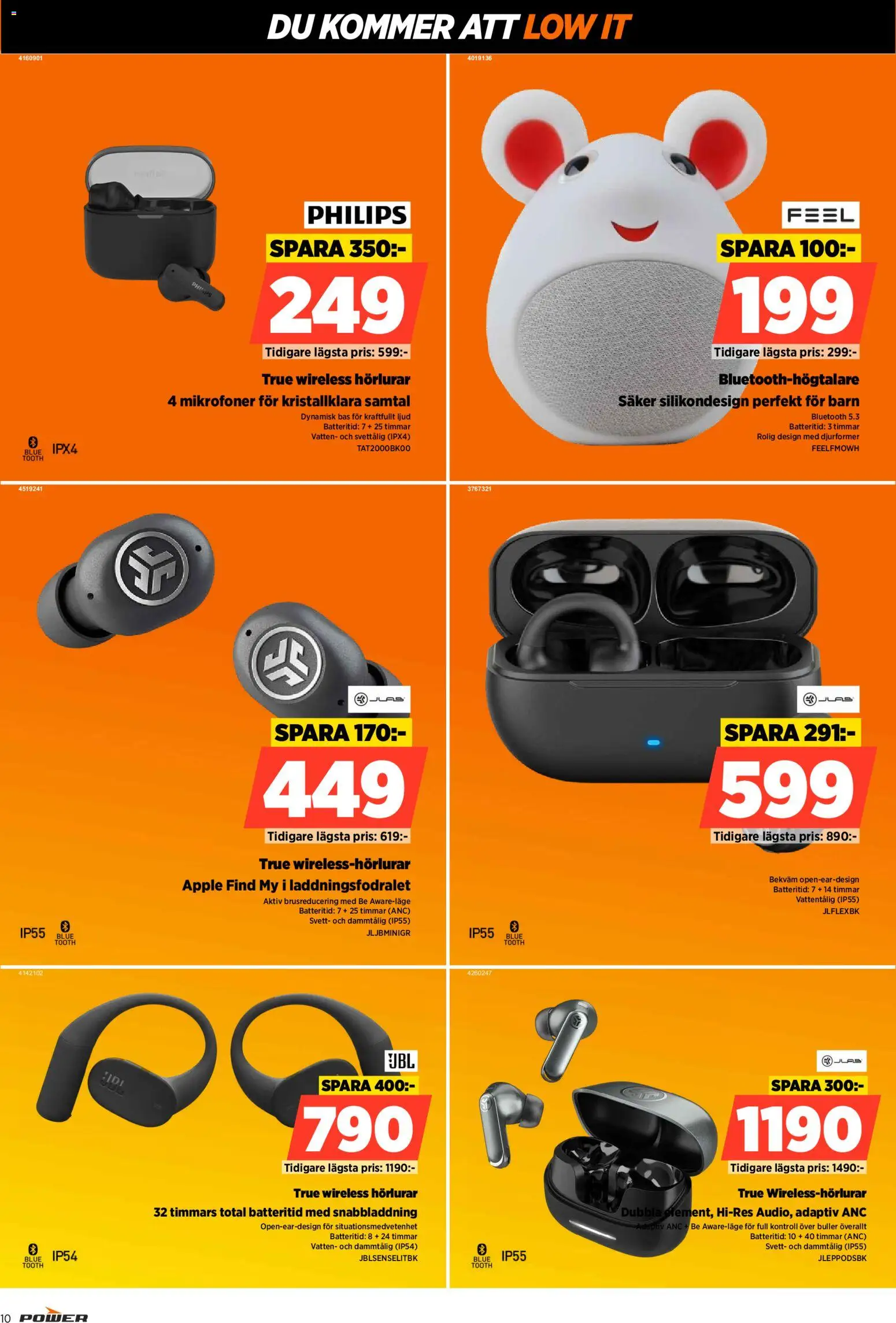 Power erbjudanden Reklamblad in Sverige