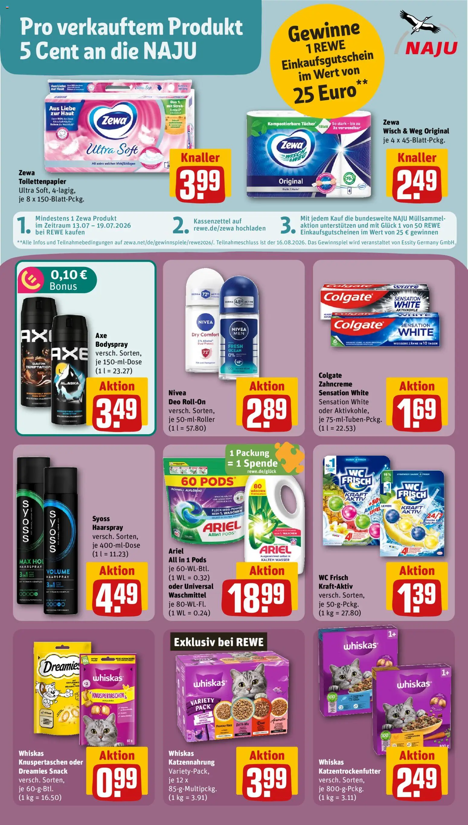 Rewe ihr Kaufpark Prospekt | 13.07.2026 | Wie erhält man einen begrenzten Rabatt? | Deutschland