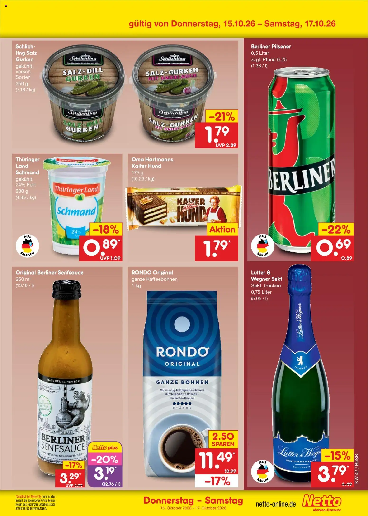 Netto Marken-Discount Prospekt Prospekt in Deutschland