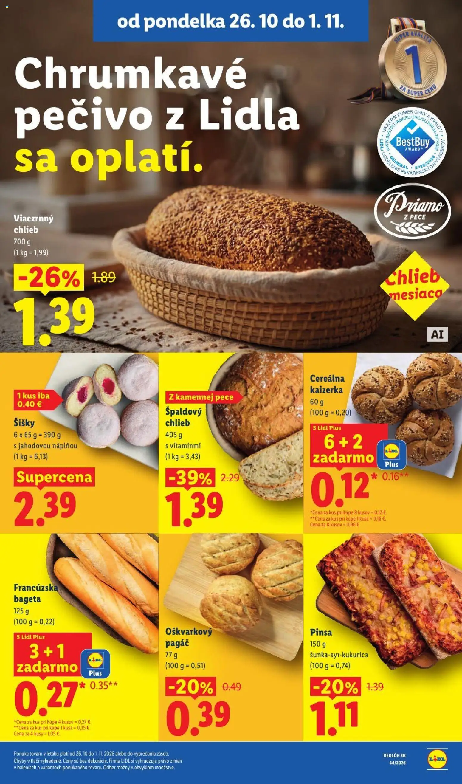 Lidl leták Leták in Slovensko