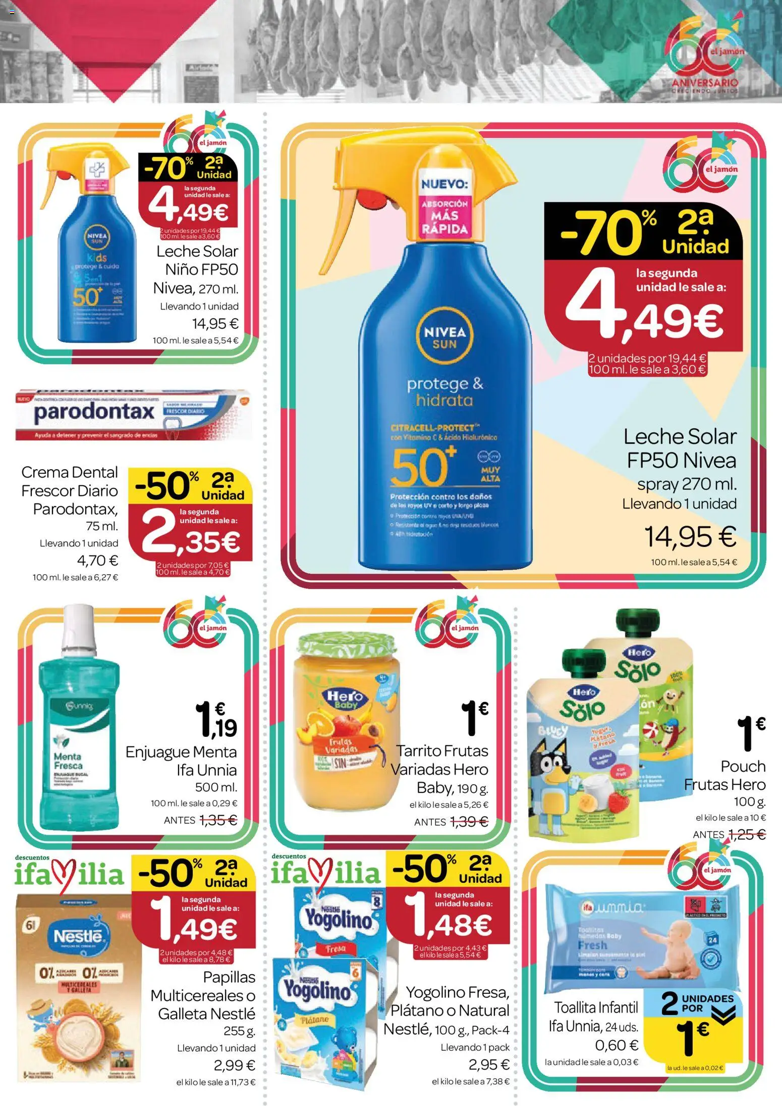 Supermercados El Jamón folleto desde 25/06/2026 | ¿Cómo obtener un descuento limitado? ¡Ahorra hoy mismo! | España