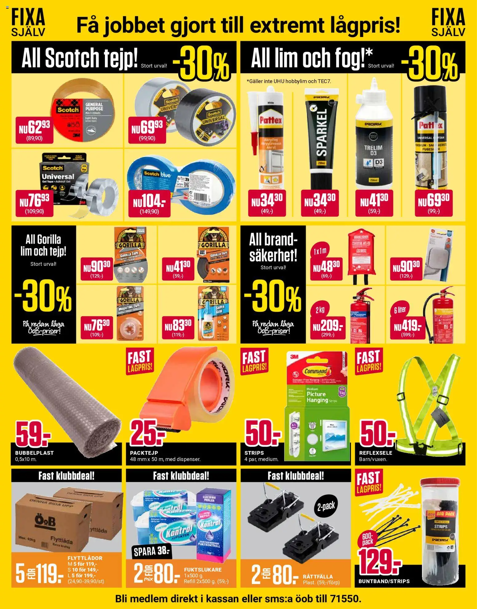 ÖoB erbjudanden Reklamblad in Sverige