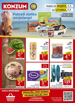 Konzum HR Konzum HR akciós újság