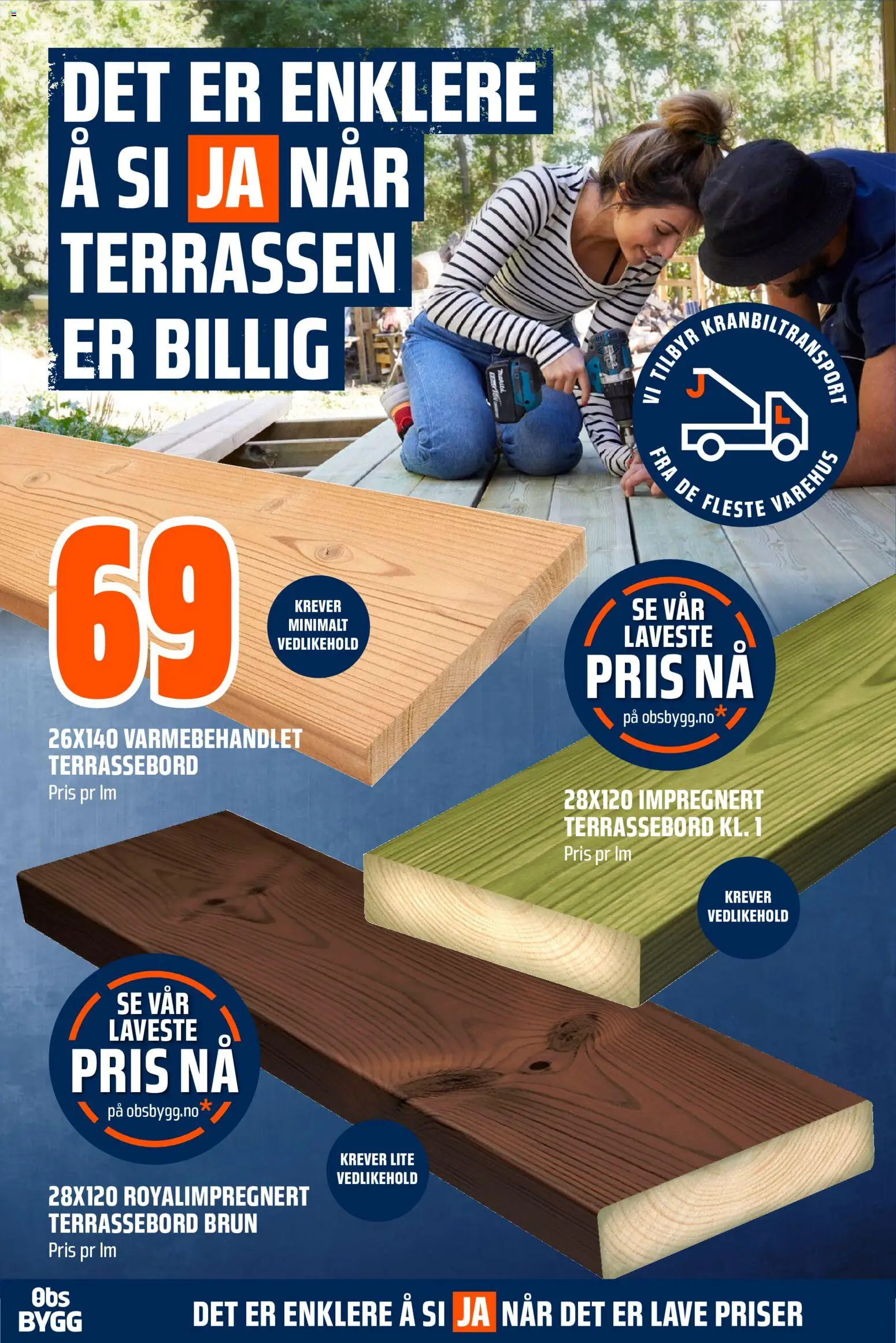 Nye » Obs Bygg kundeavis « er nå online. Se alle Julitilbud på mobilen og spar! | Norge