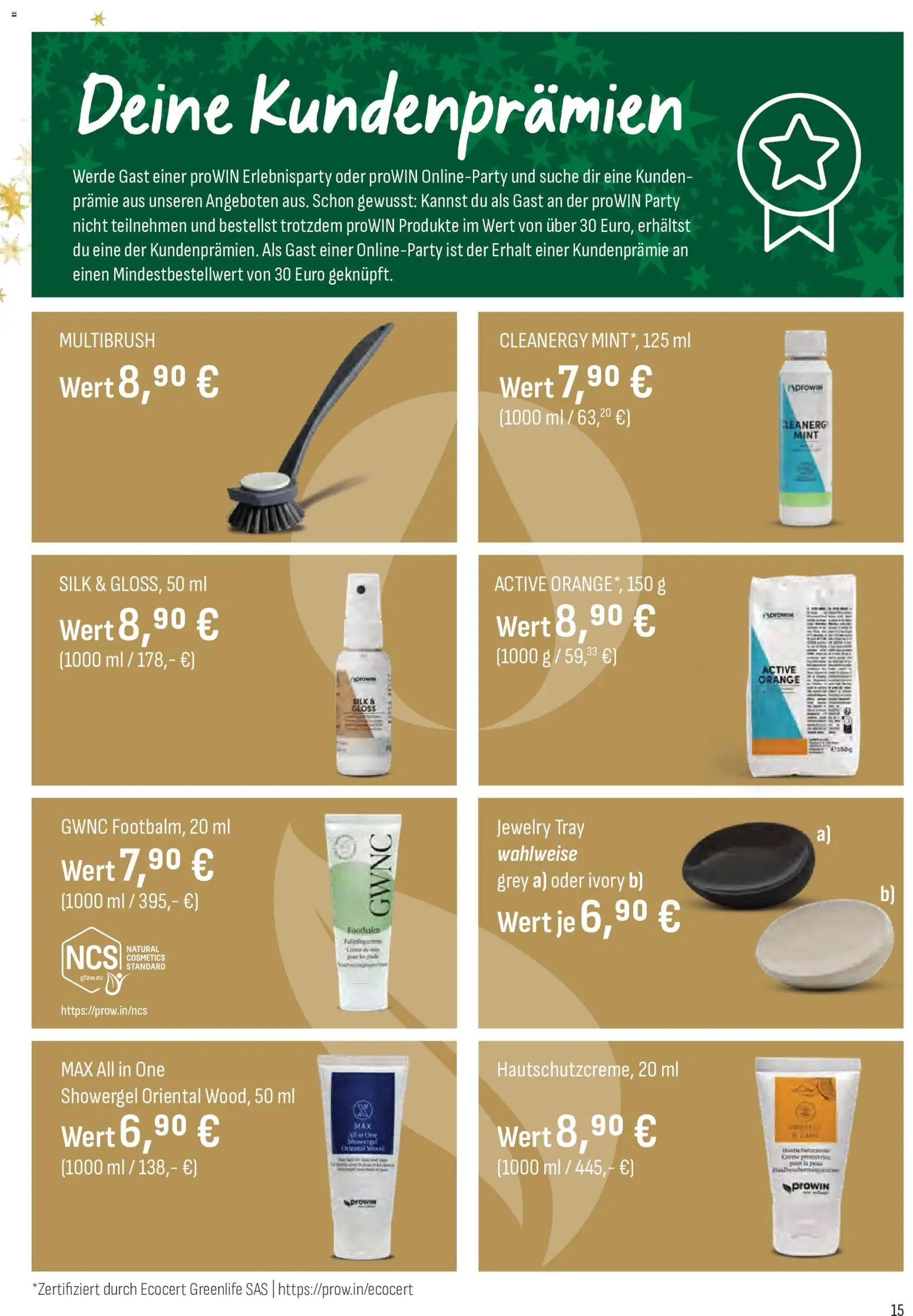 Angebote ProWIN Oktober/Dezember 2026 Prospekt in Deutschland
