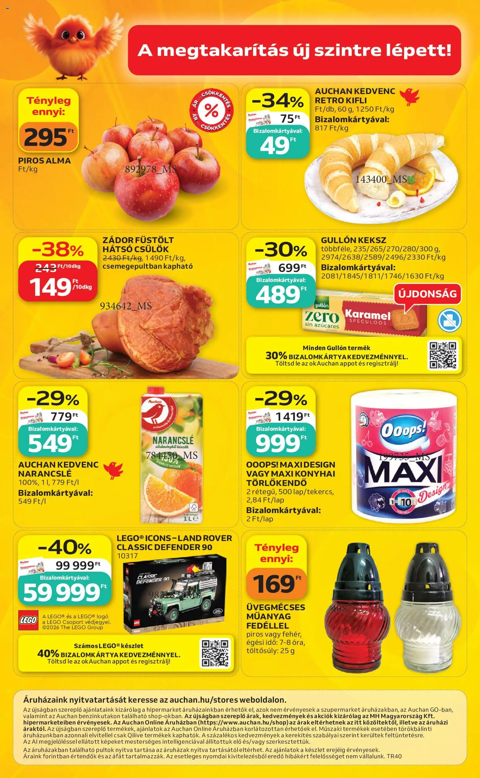Auchan akciós újság Akciós újság in Magyarország