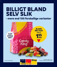 Bordershop Bordershop - Tilbudsavis - Billigt bland selv slik