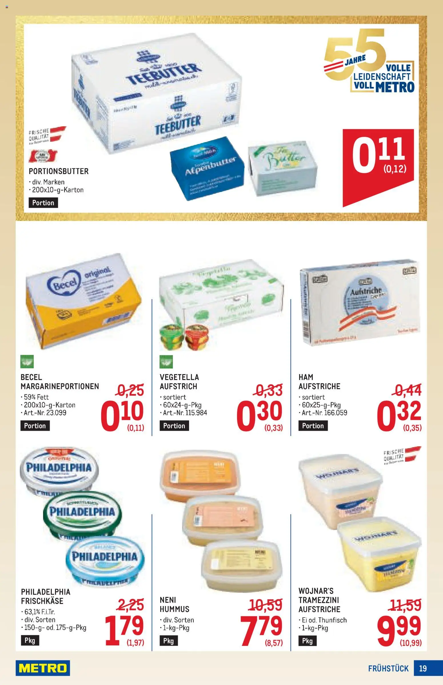 Metro angebote Profi Flugblatt in Österreich