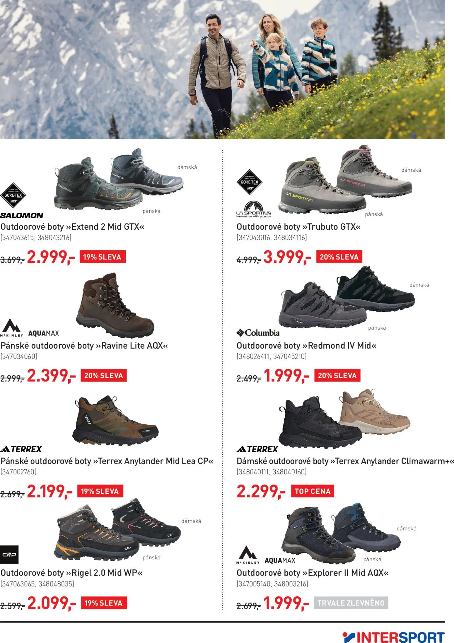 Intersport leták Leták in Česko