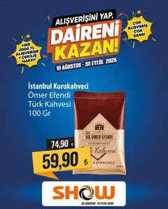Show Market Katalog Aktüel Broşür ve Katalogları