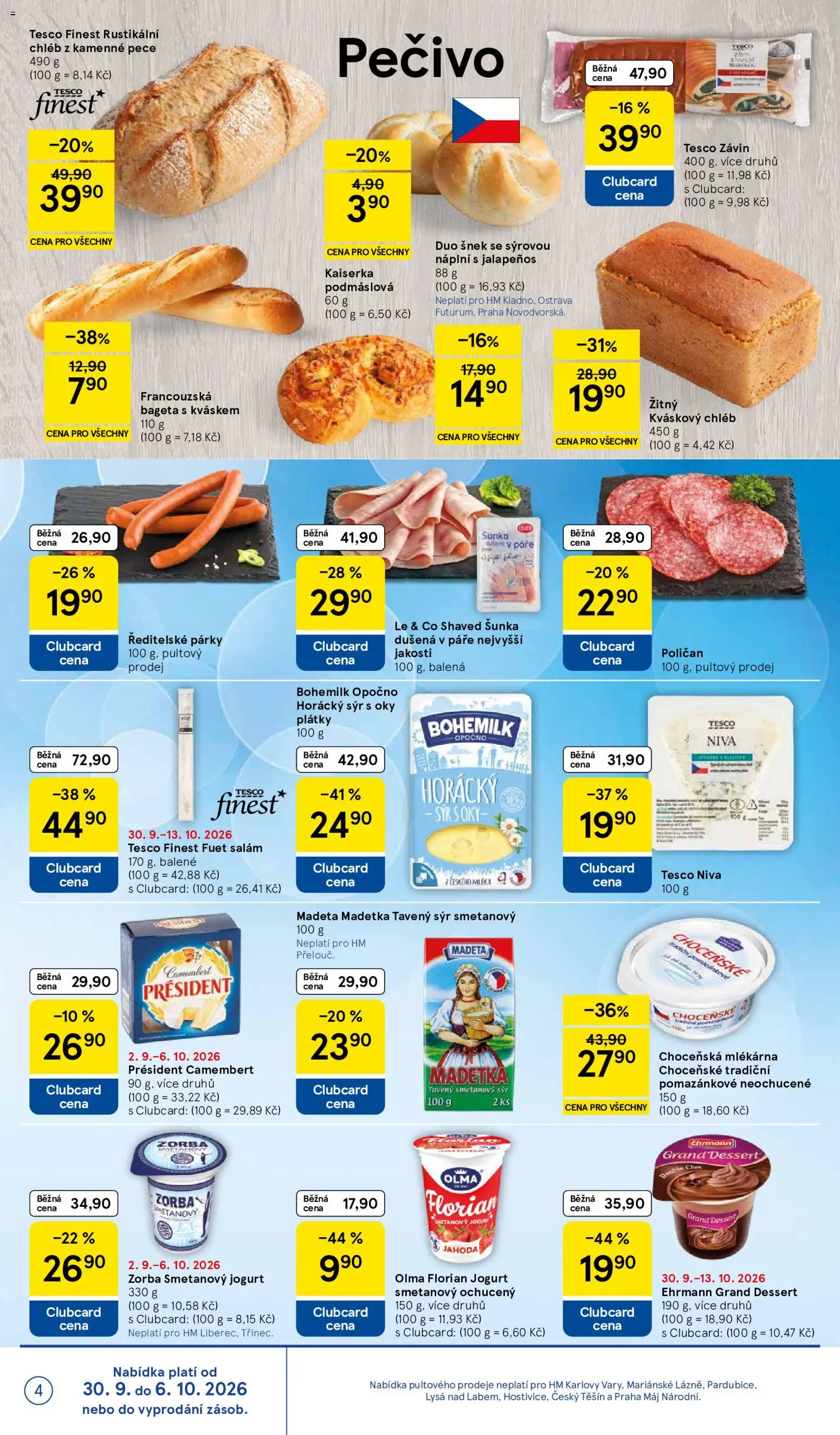 Tesco leták - Hypermarket Leták in Česko