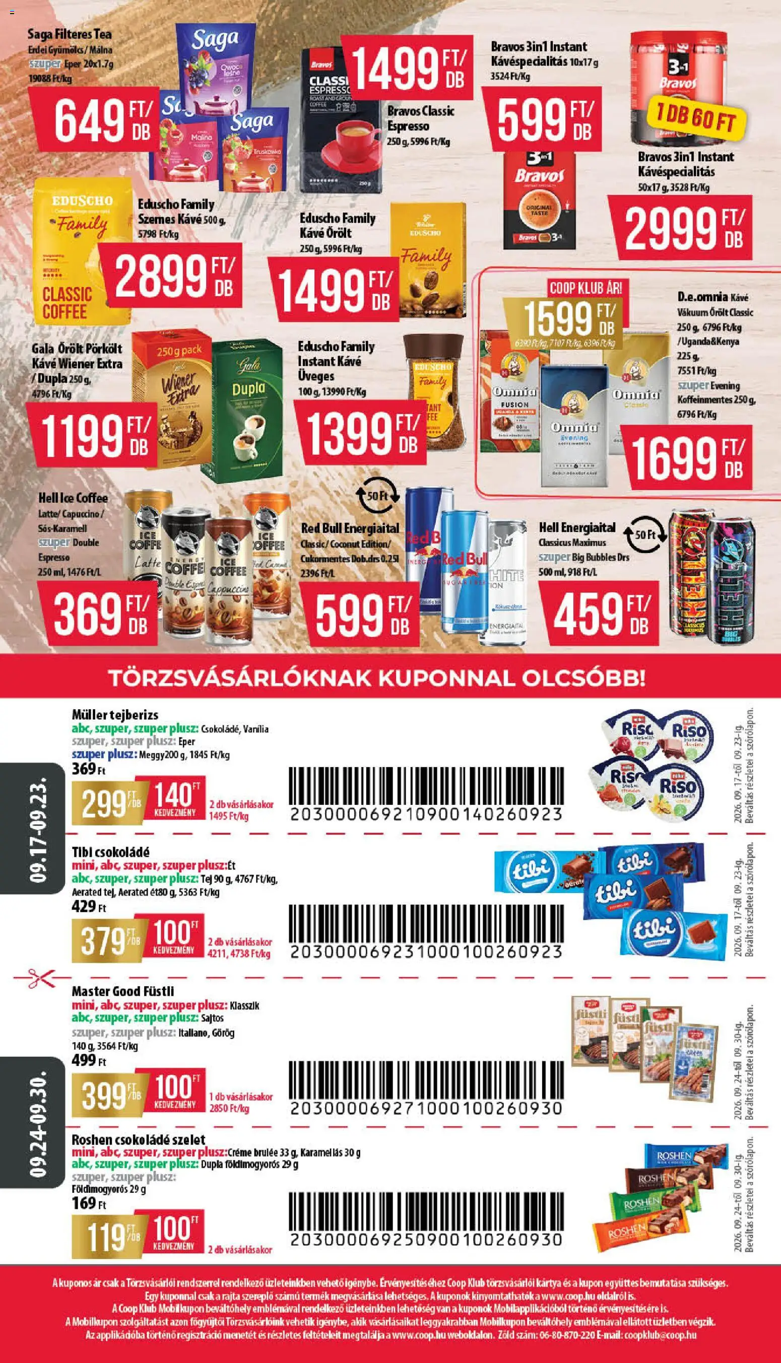 COOP akciós újság Akciós újság in Magyarország
