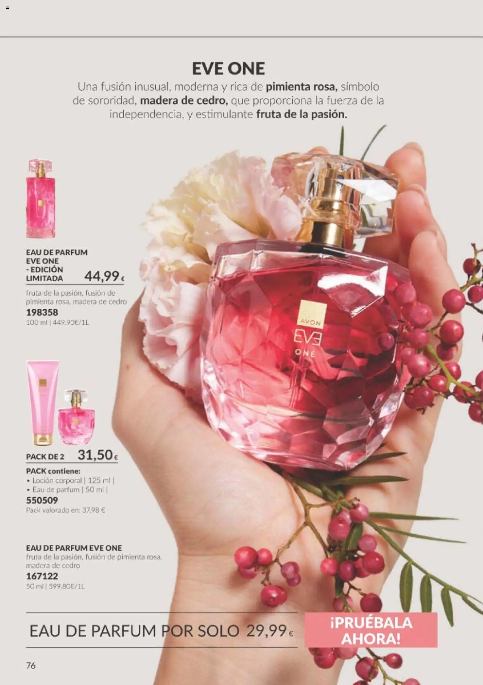 Catálogo AVON campaña 10 Folleto in España