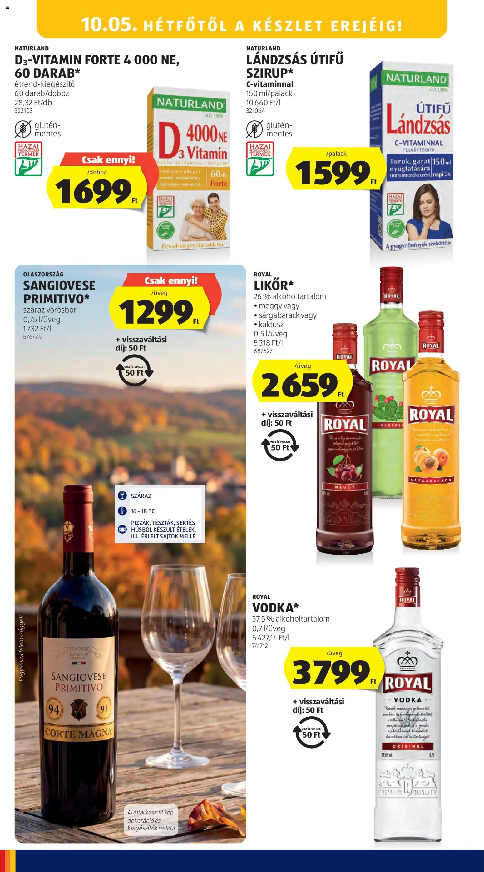 Aldi akciós újság Akciós újság in Magyarország