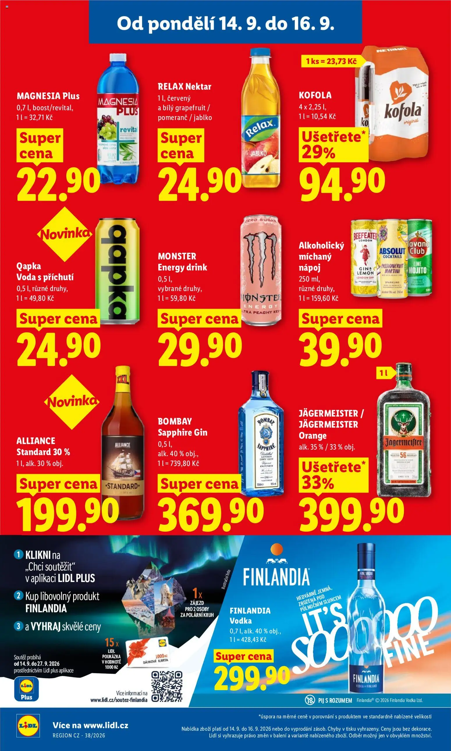 Lidl leták Leták in Česko