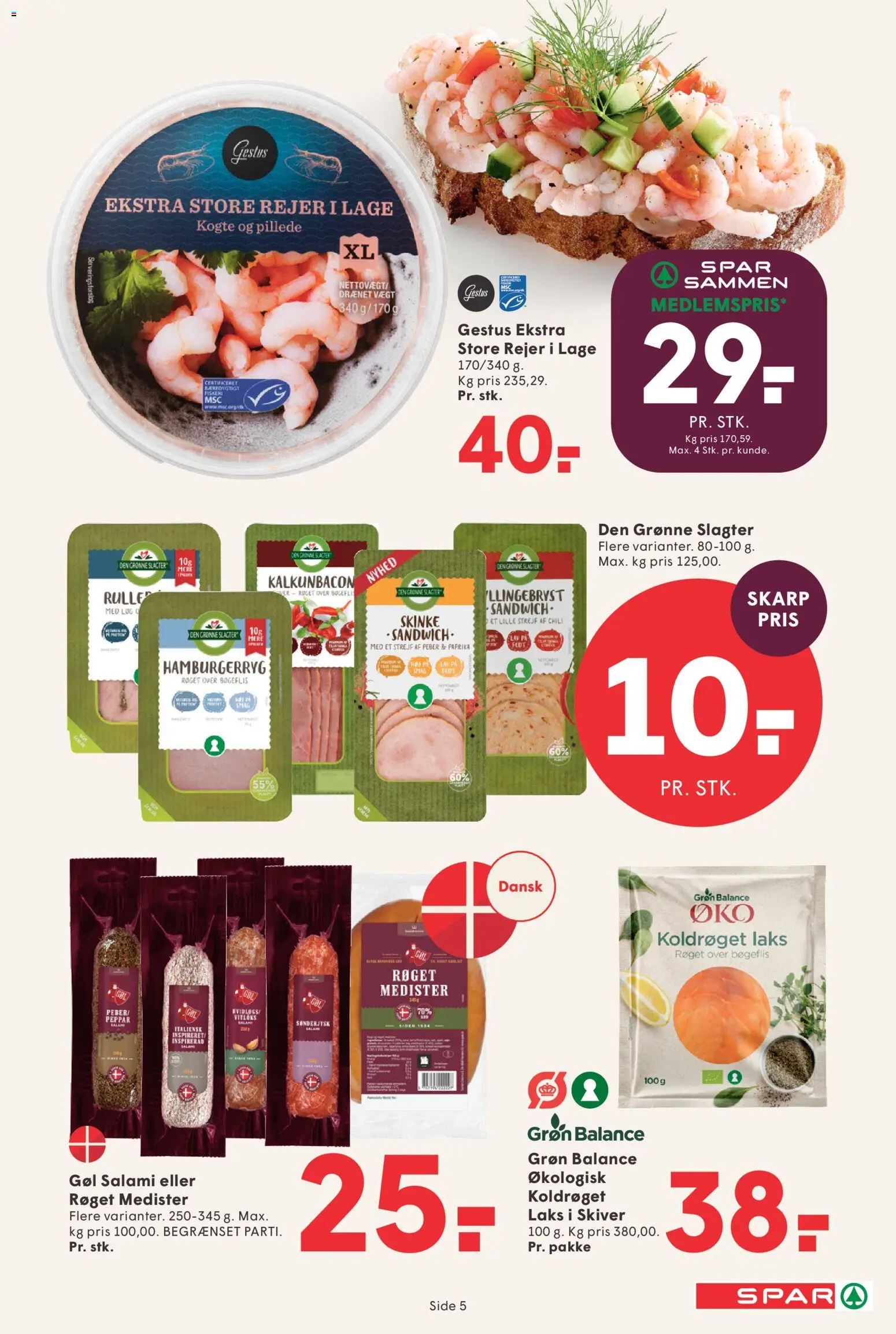 🛍️ Spar - Tilbudsavis uge 28 fra 03/07/2026 » Se eksklusive tilbud og spar penge i dag! 💰 | Danmark