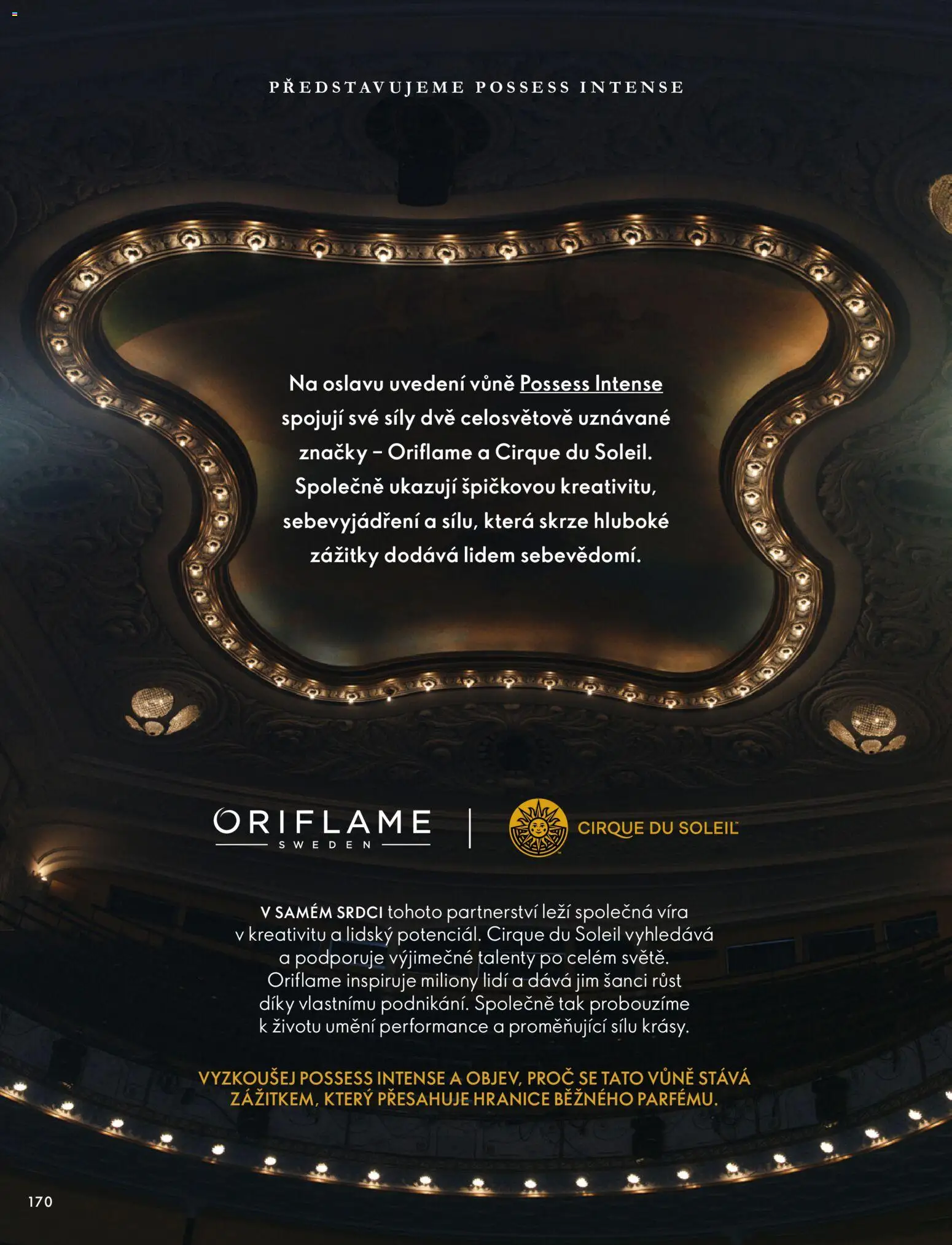 Oriflame katalog Novage+ Proceuticals Leták in Česko
