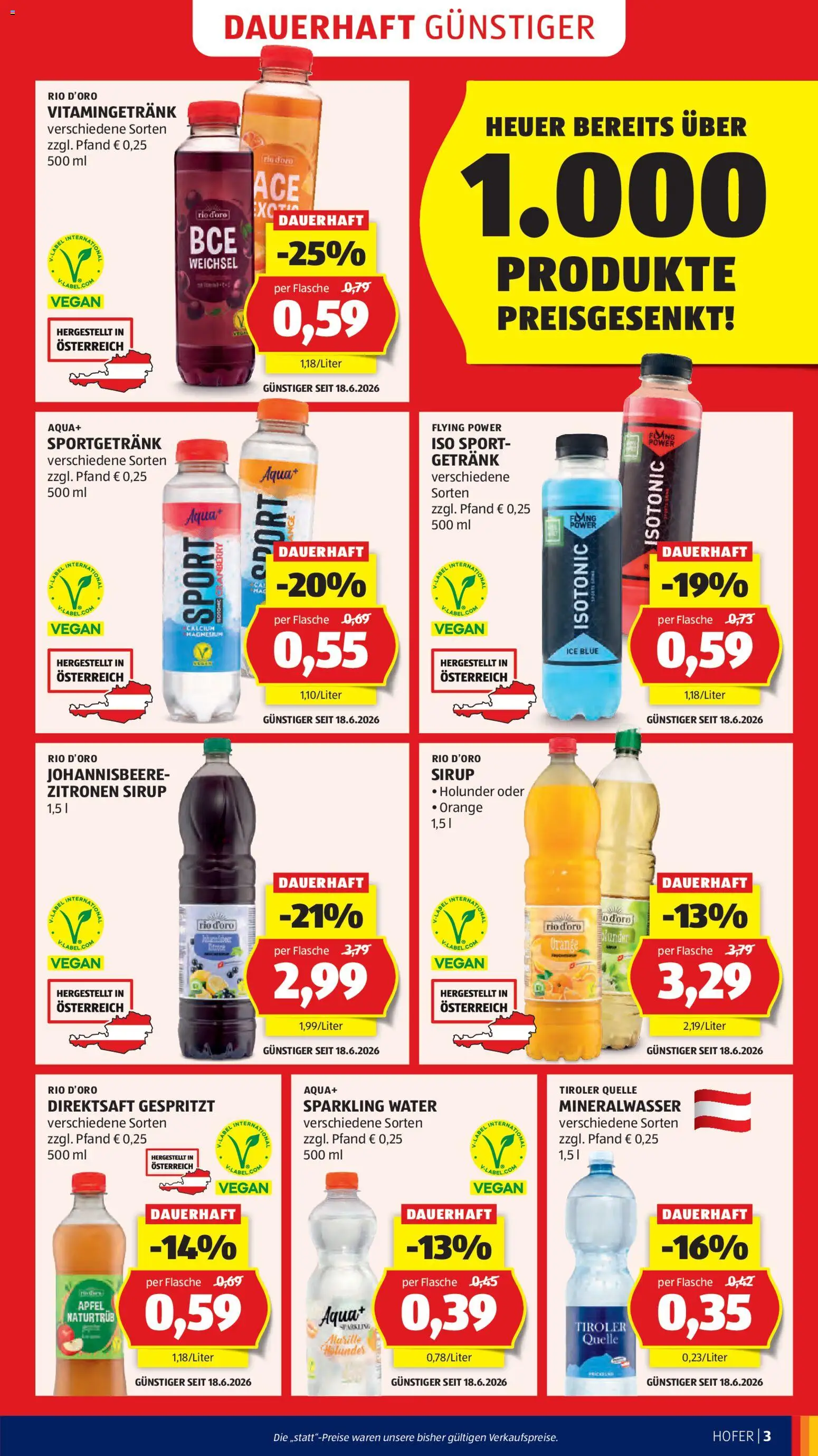 Hofer AT Akciós Újság 2026.07.03.-tól/töl - fantasztikus ajánlatokat! 🛍️ | Magyarország